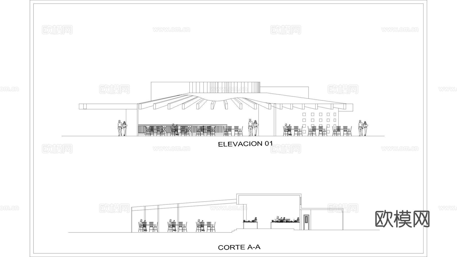 游乐园规划设计图cad施工图