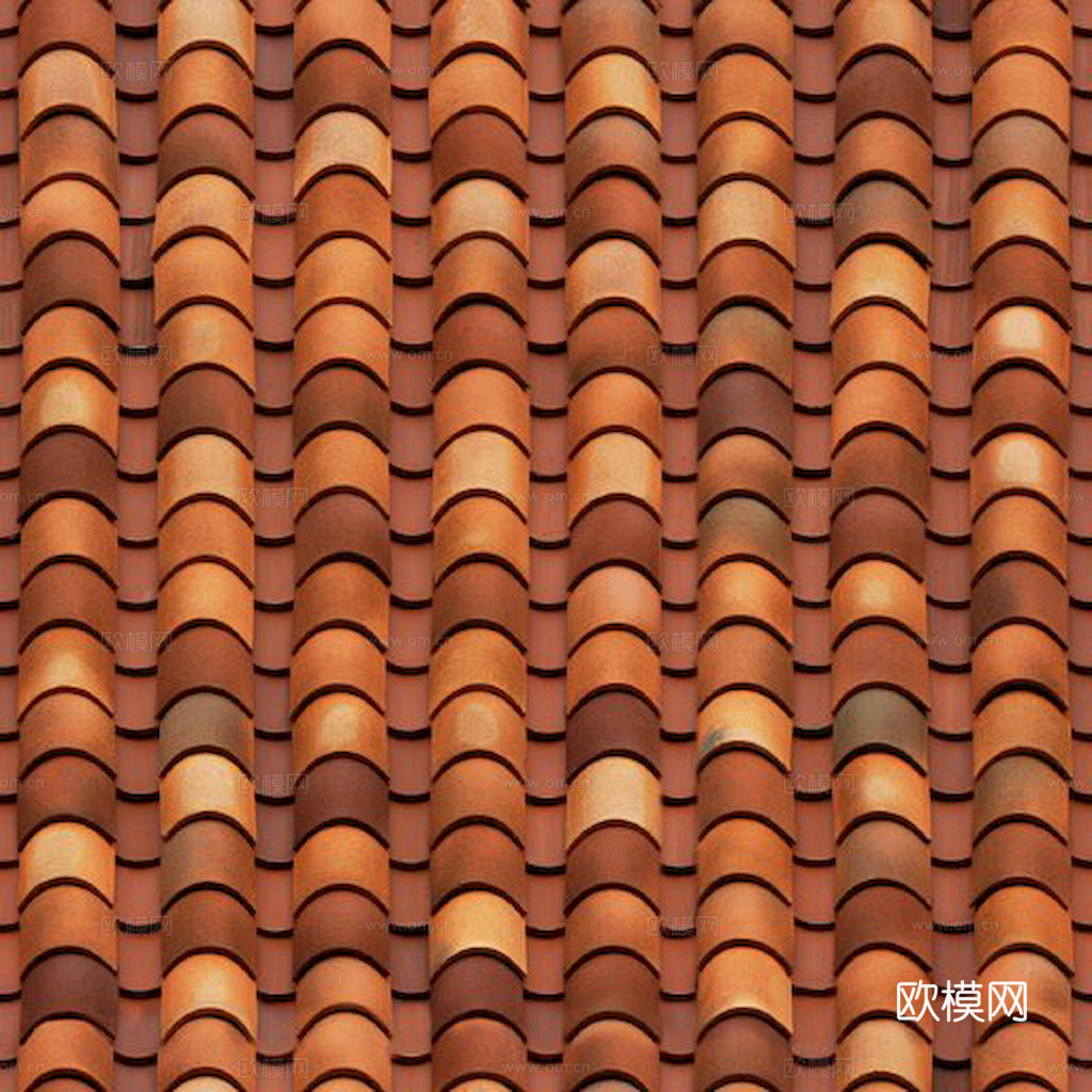 屋顶瓦片 红瓦 青瓦 房顶 中式建筑琉璃瓦下载