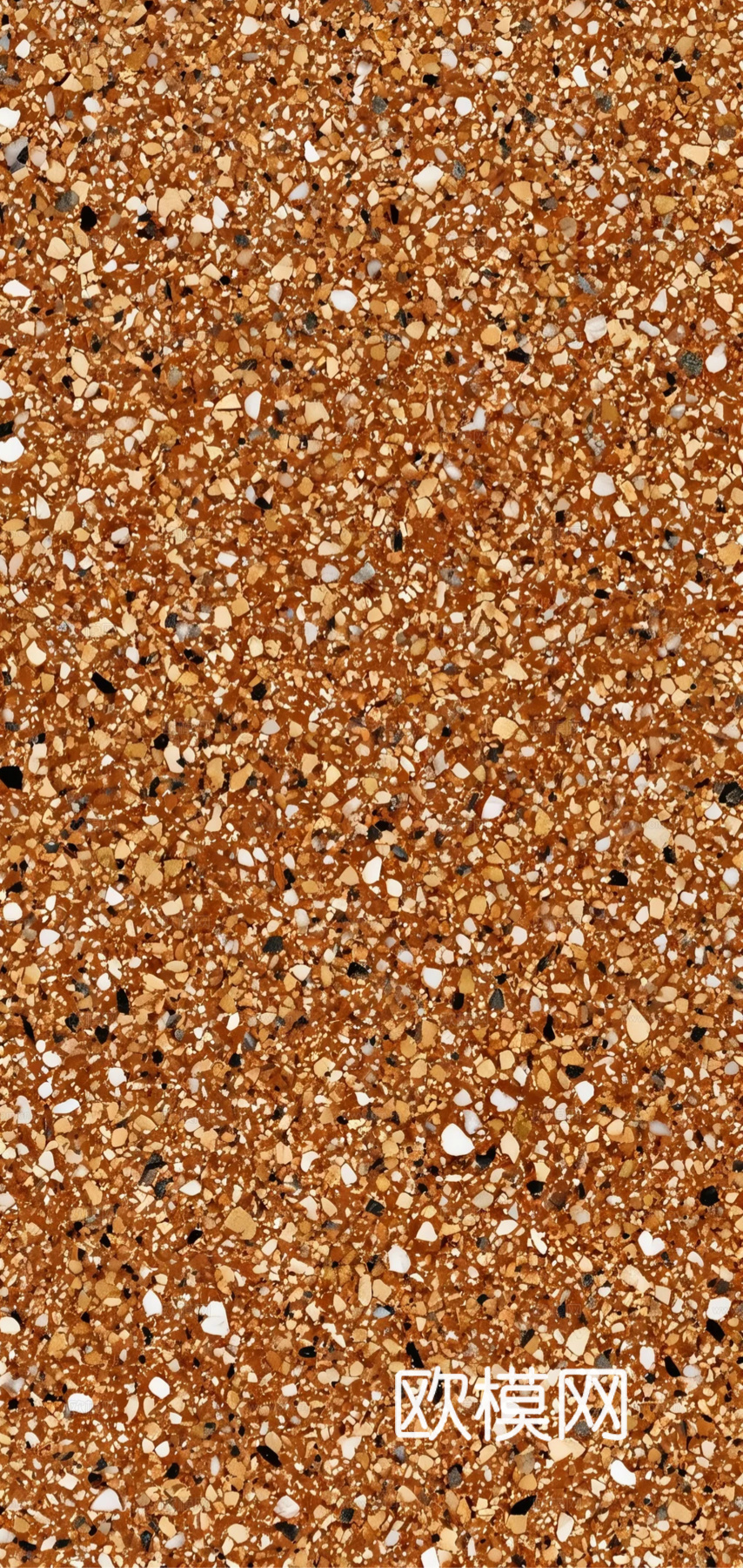 现代简约 橙色水磨石瓷砖岩板