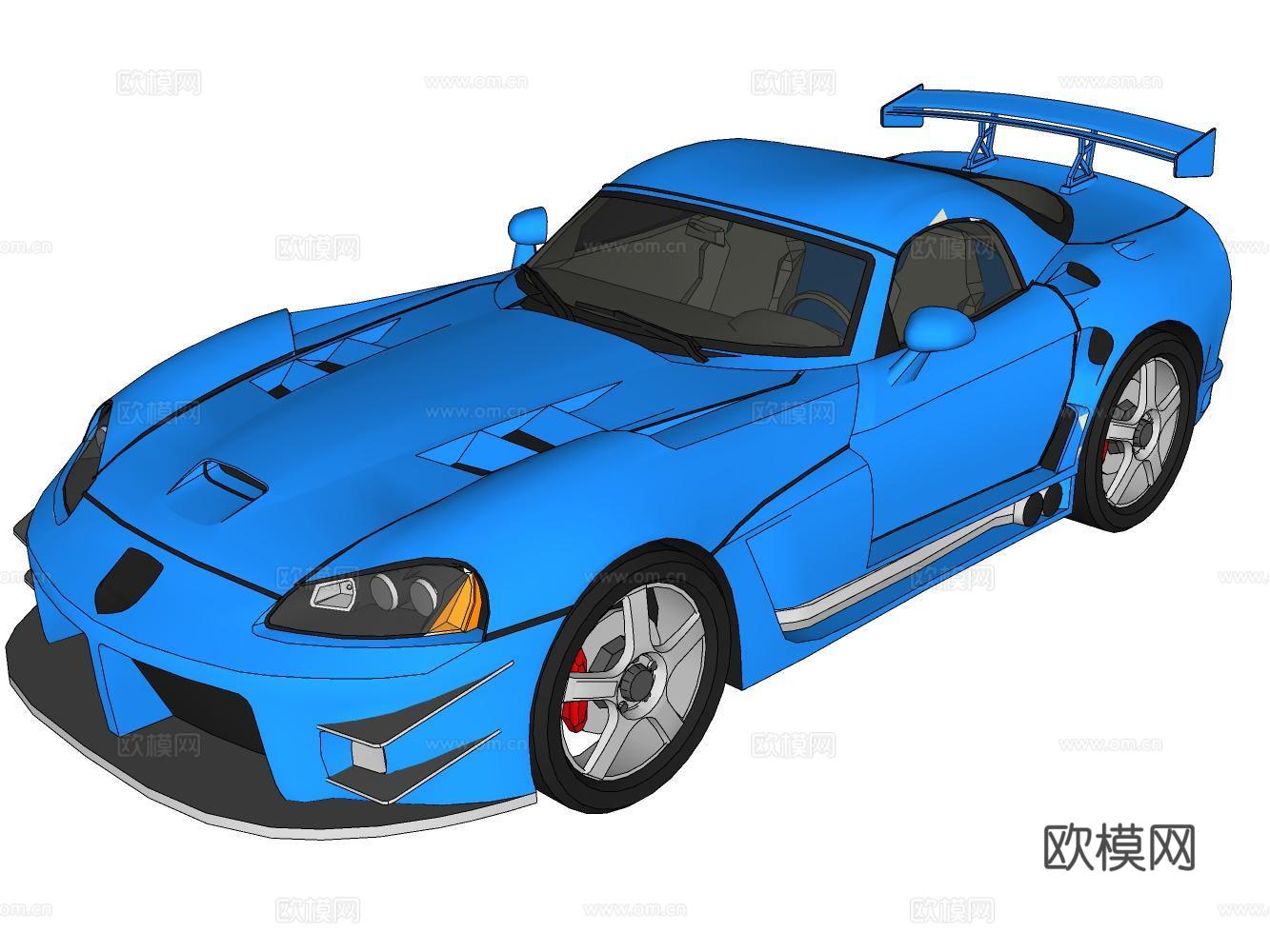 汽车su模型
