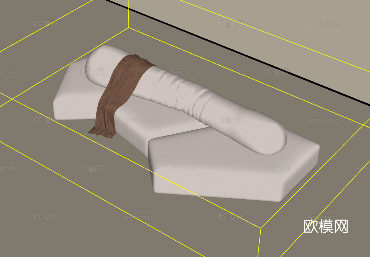 异形沙发su模型