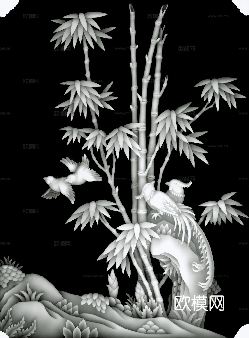 浮雕 金属浮雕 铜雕 木质雕花 十二生肖 黑白凹凸浮雕灰度图下载