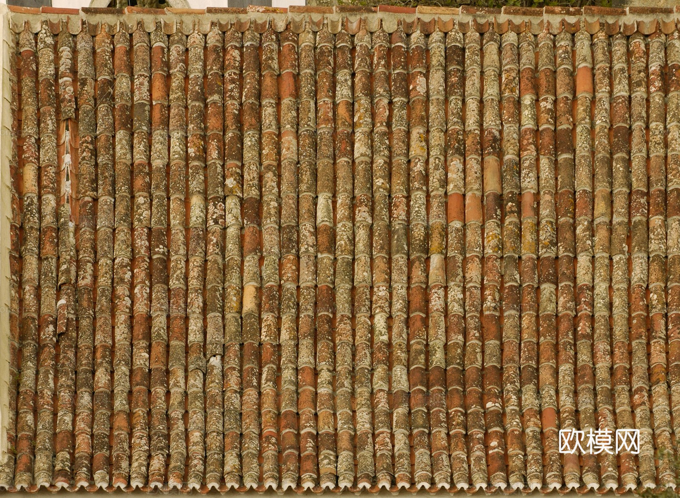 屋顶瓦片 红瓦 青瓦 房顶 中式建筑琉璃瓦