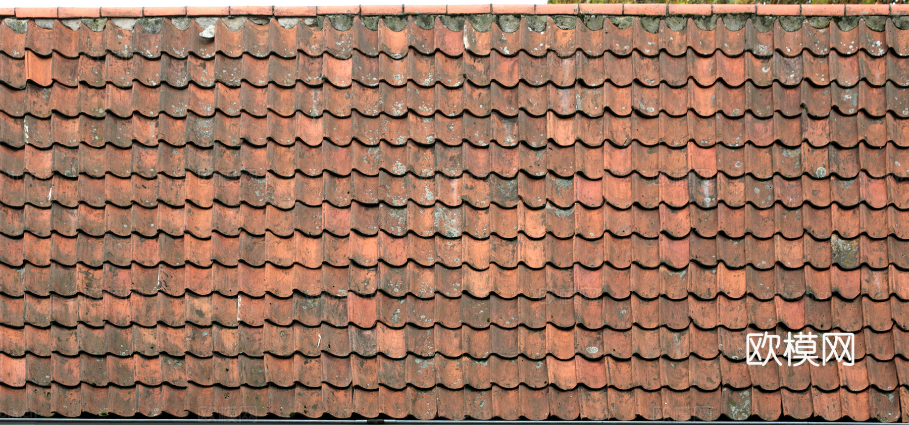 屋顶瓦片 红瓦 青瓦 房顶 中式建筑琉璃瓦