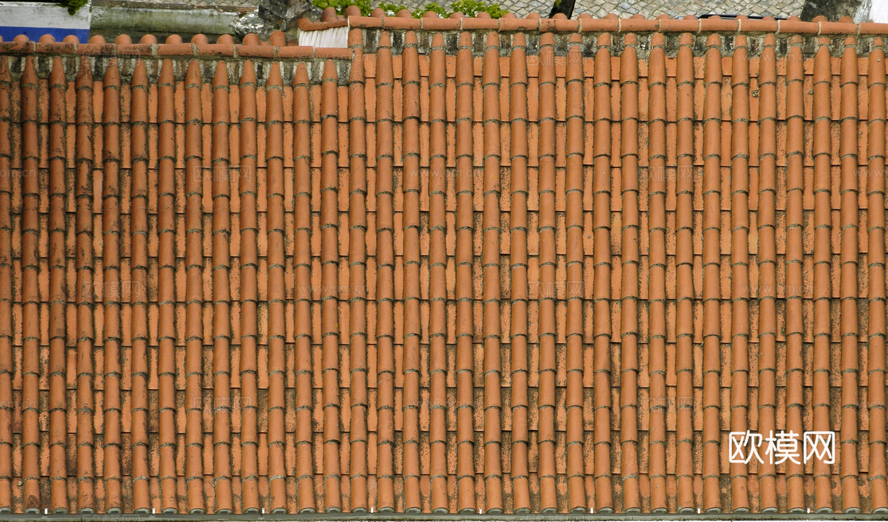 屋顶瓦片 红瓦 青瓦 房顶 中式建筑琉璃瓦