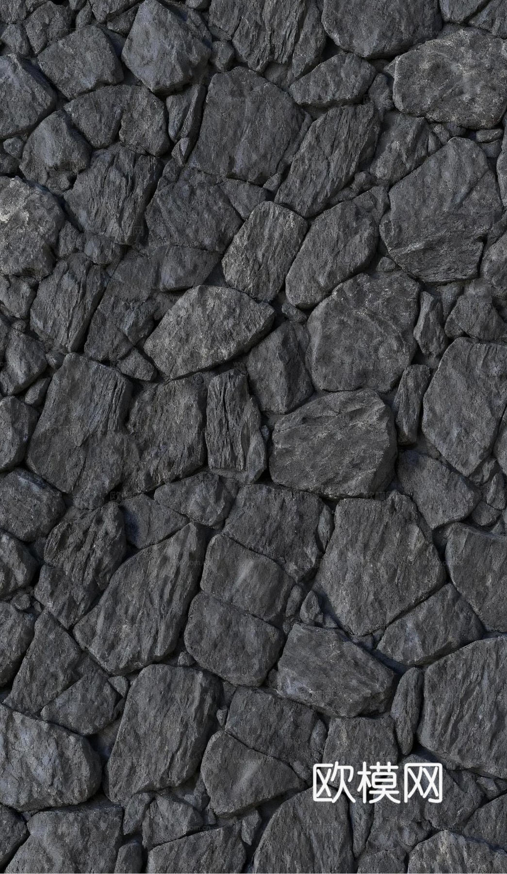 诧寂 禅意 深灰色毛石 文化石 灰色石墙 网红款 外墙石墙