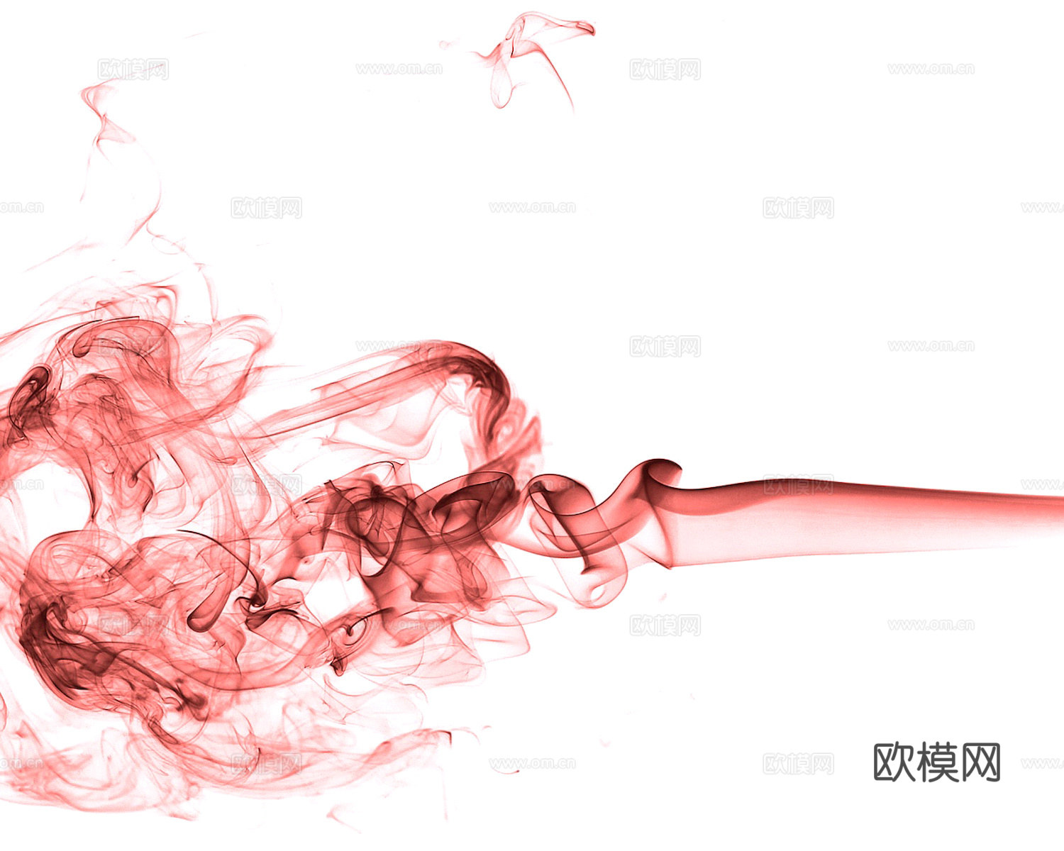 烟雾 雾气 浓烟 烟圈 变幻彩色烟雾