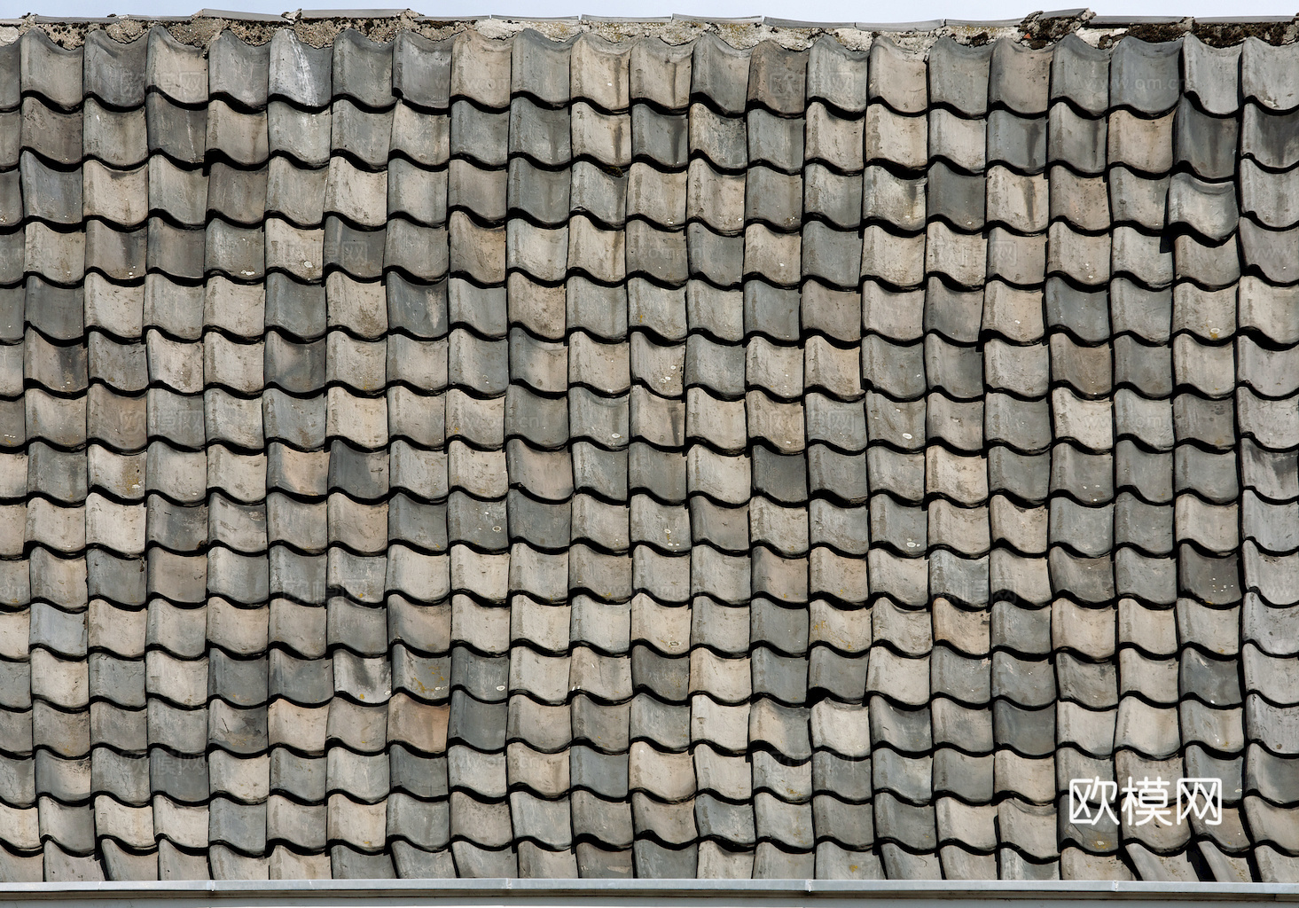 屋顶瓦片 红瓦 青瓦 房顶 中式建筑琉璃瓦