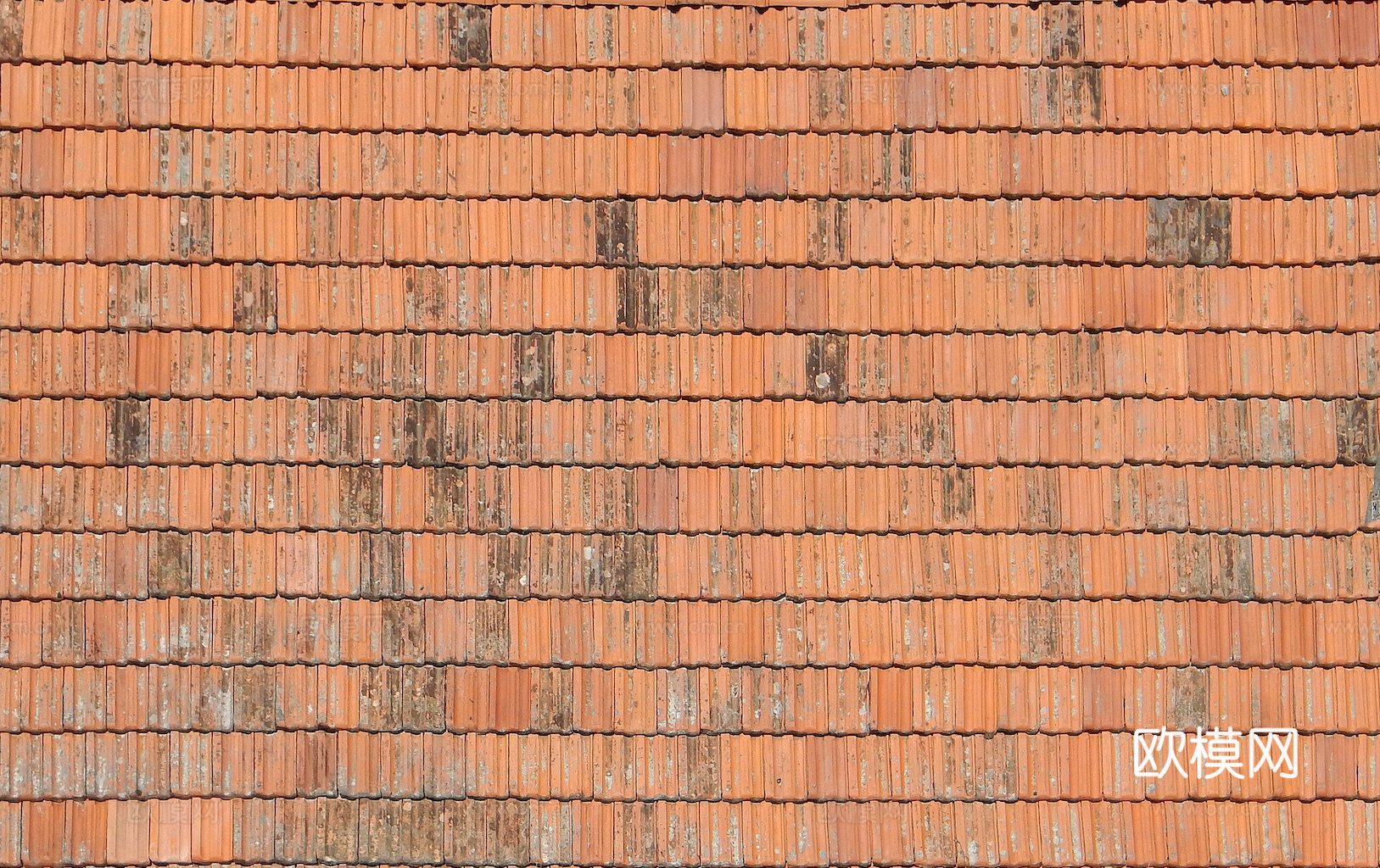 屋顶瓦片 红瓦 青瓦 房顶 中式建筑琉璃瓦