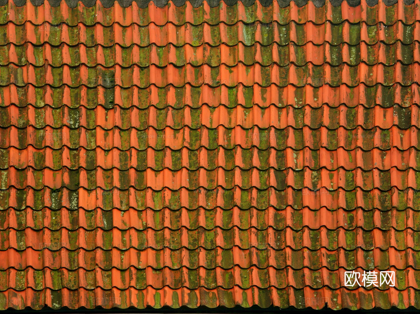 屋顶瓦片 红瓦 青瓦 房顶 中式建筑琉璃瓦下载