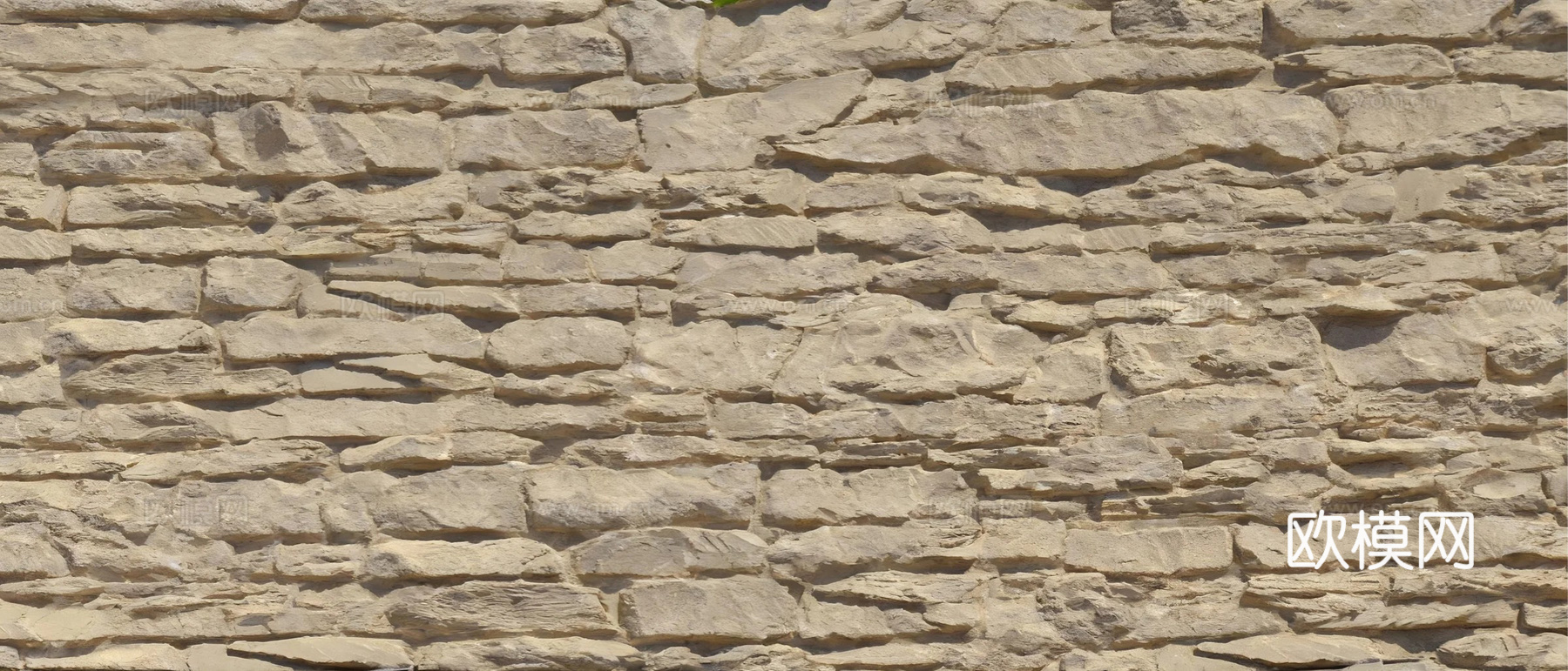 现代 诧寂 禅意 米黄毛石 米黄文化石 黄土石墙 网红款