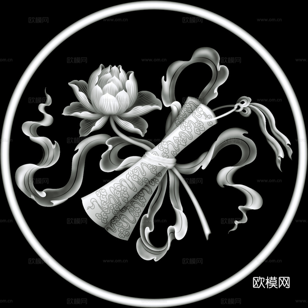 浮雕 金属浮雕 铜雕 木质雕花 十二生肖 黑白凹凸浮雕灰度图