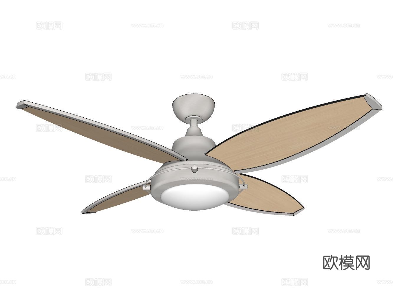 吊扇su模型