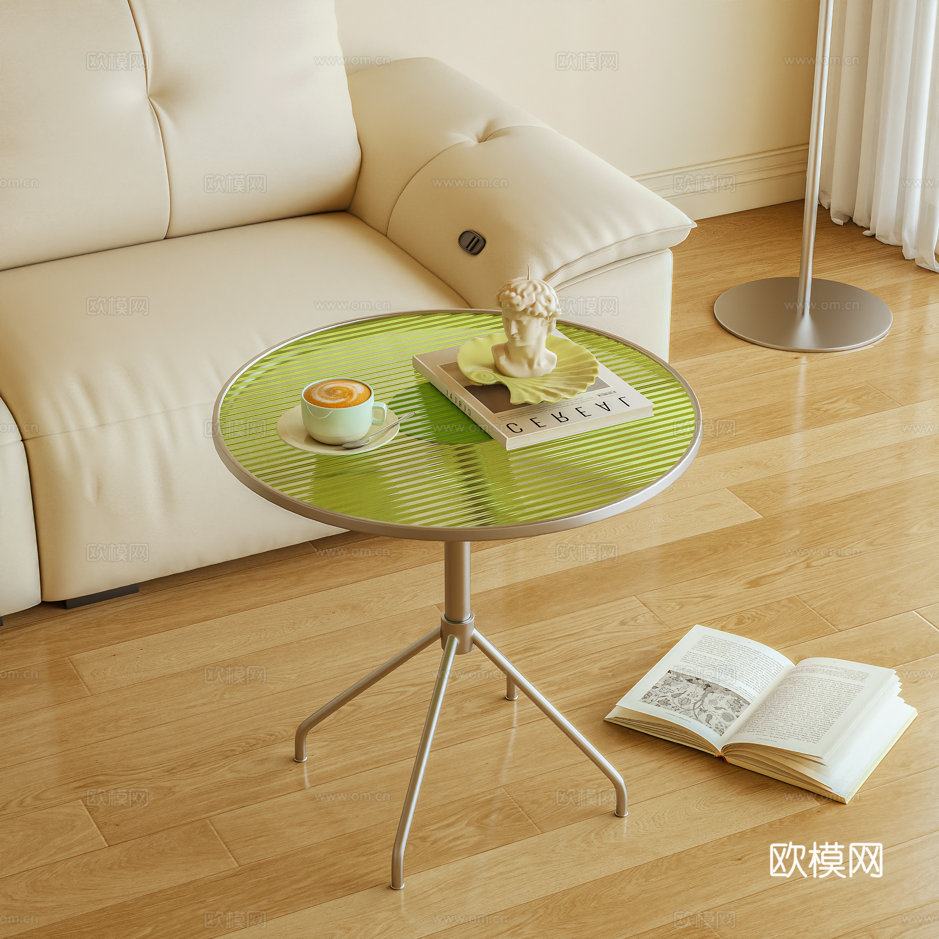 茶几 摆件 包豪斯3d模型3d模型下载