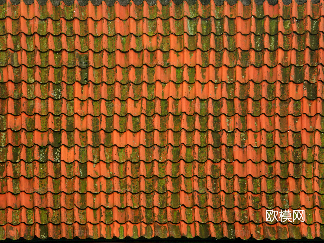 屋顶瓦片 红瓦 青瓦 房顶 中式建筑琉璃瓦下载