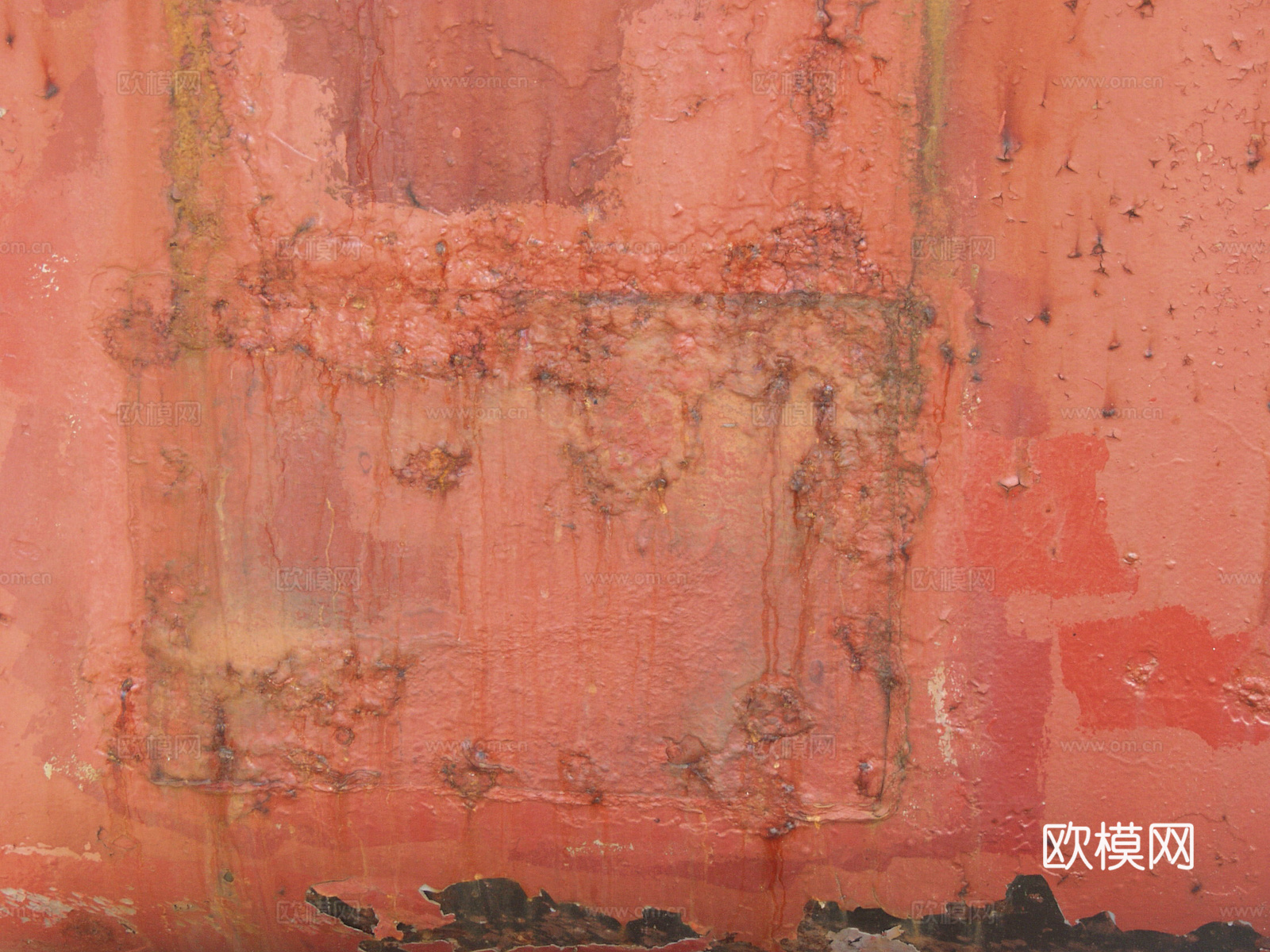 废弃金属锈蚀铁锈破旧金属生锈铁板划痕做旧金属 穿孔花纹金属板下载