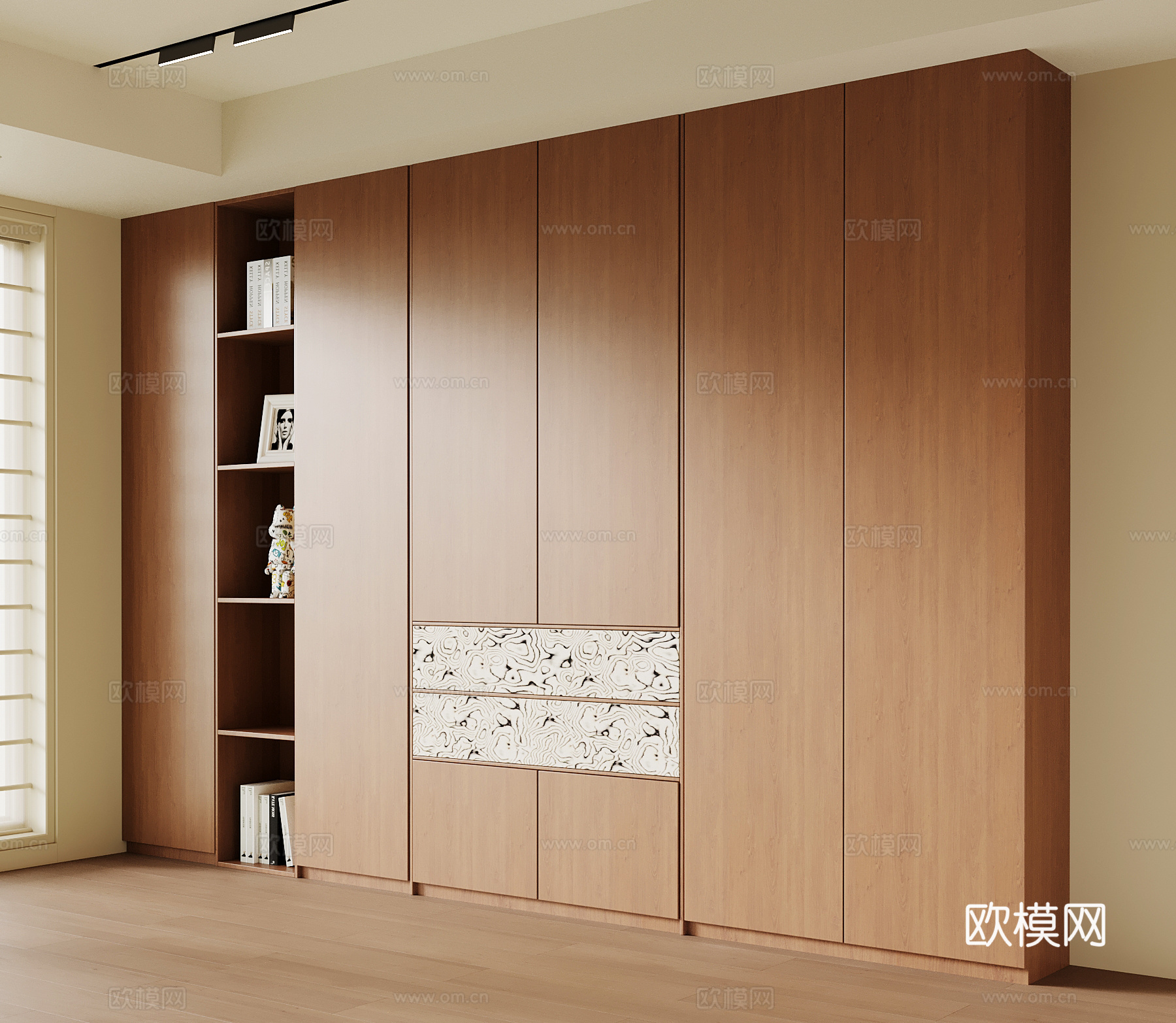 中古衣柜su模型