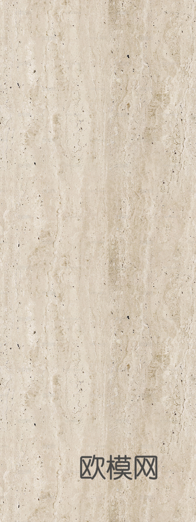 现代意式无缝米黄色洞石