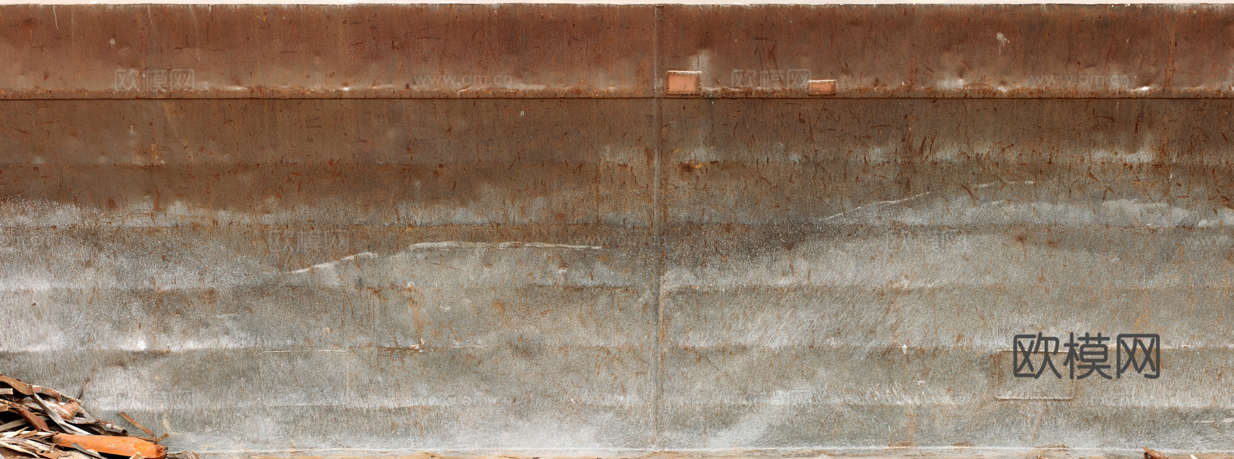 废弃金属锈蚀铁锈破旧金属生锈铁板划痕做旧金属 穿孔花纹金属板下载