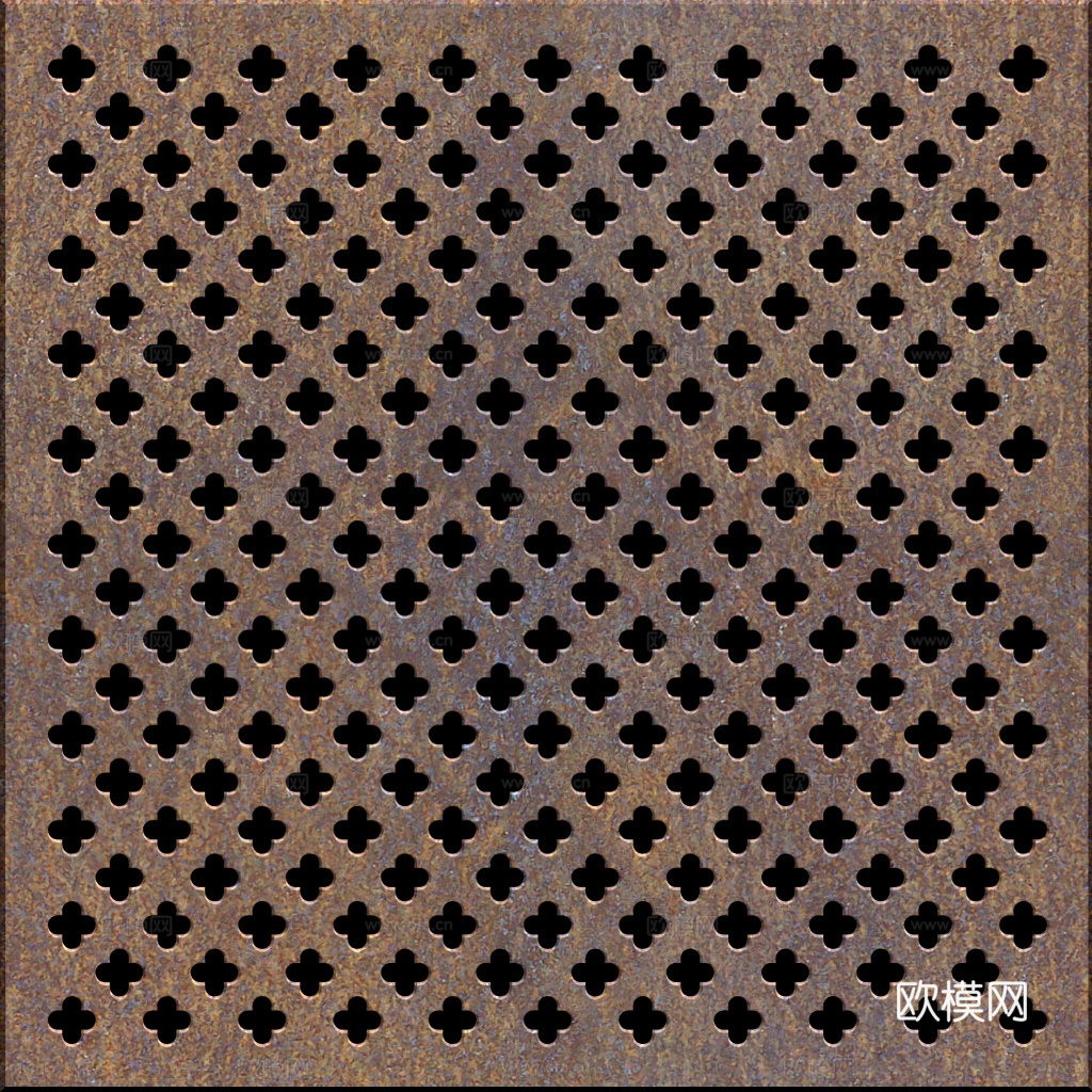 穿孔金属板 洞洞板 镂空金属板 金属网镂空屏风隔断篦子出风口