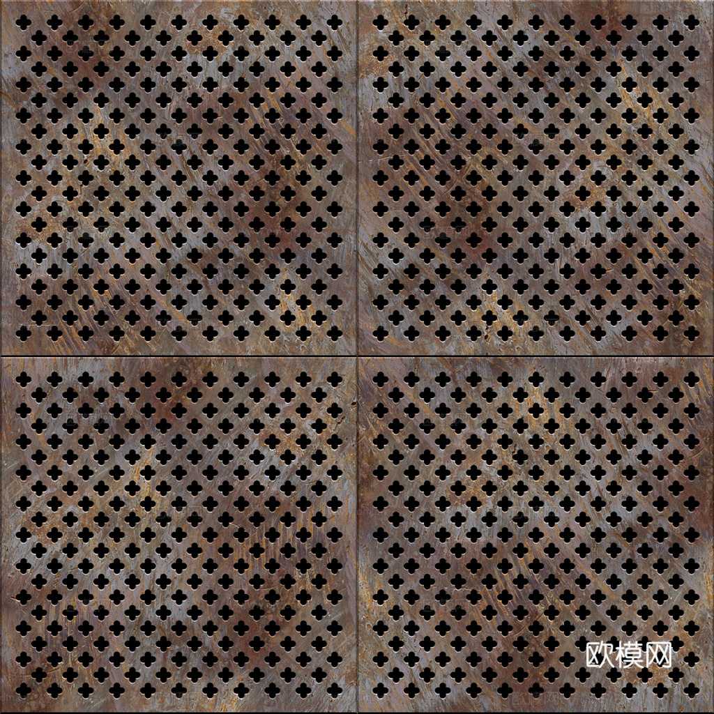 穿孔金属板 洞洞板 镂空金属板 金属网镂空屏风隔断篦子出风口下载
