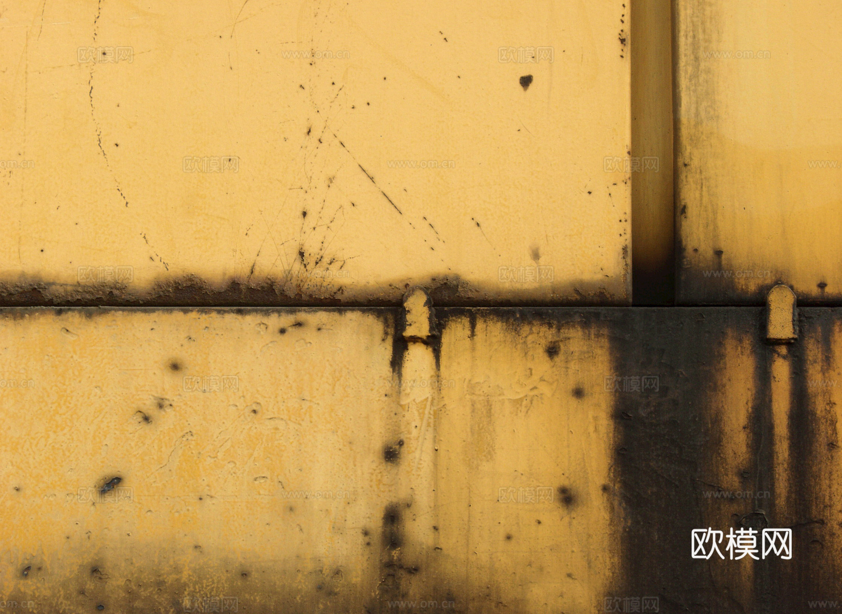 废弃金属锈蚀铁锈破旧金属生锈铁板划痕做旧金属 穿孔花纹金属板