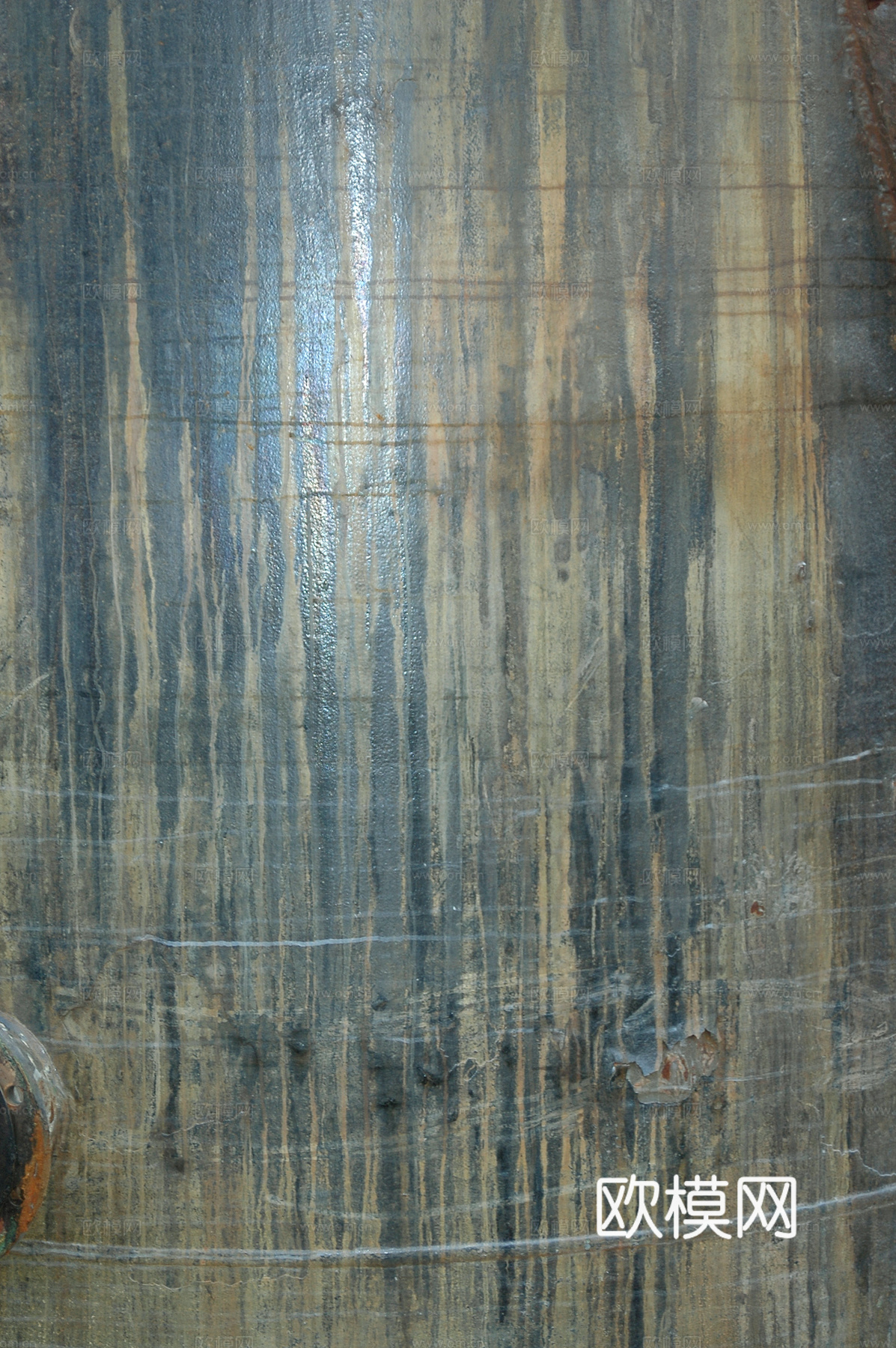 废弃金属锈蚀铁锈破旧金属生锈铁板划痕做旧金属 穿孔花纹金属板