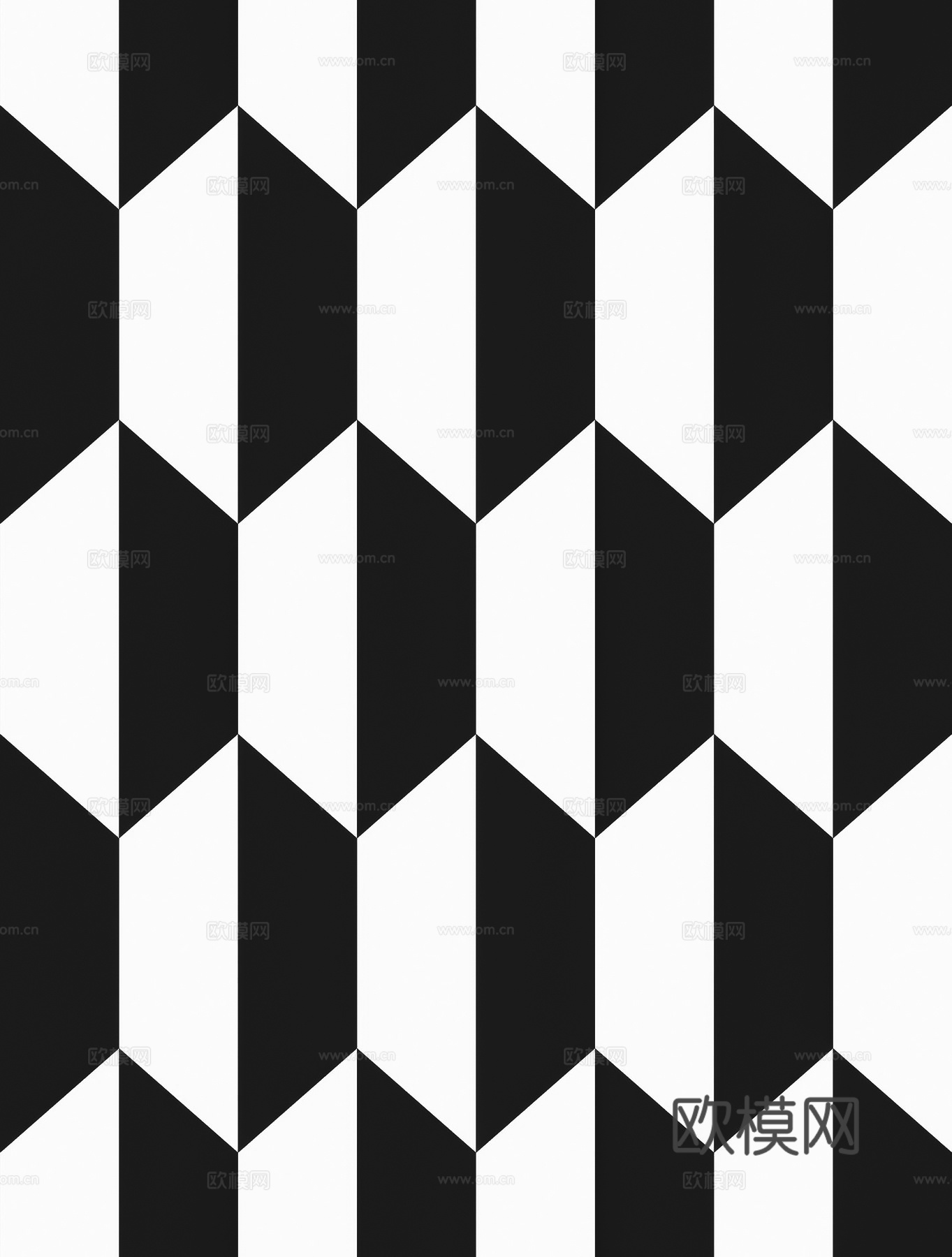 黑白格几何图案壁纸贴图