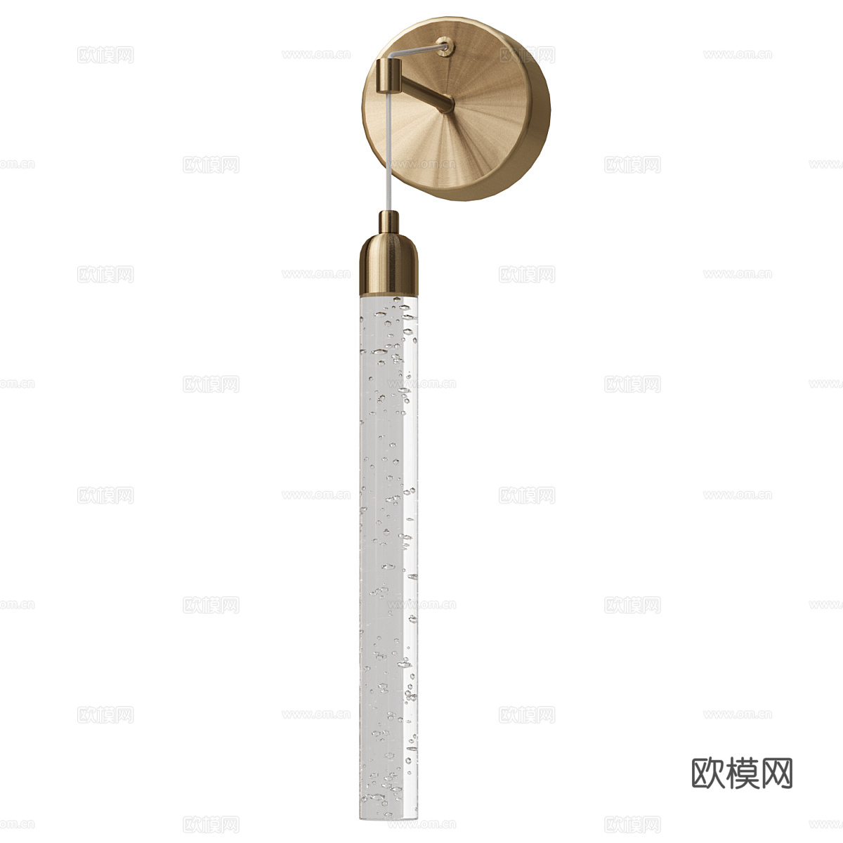 现代简约轻奢壁灯 壁灯 简约壁灯 装饰壁灯 玻璃壁灯  灯3d模型下载