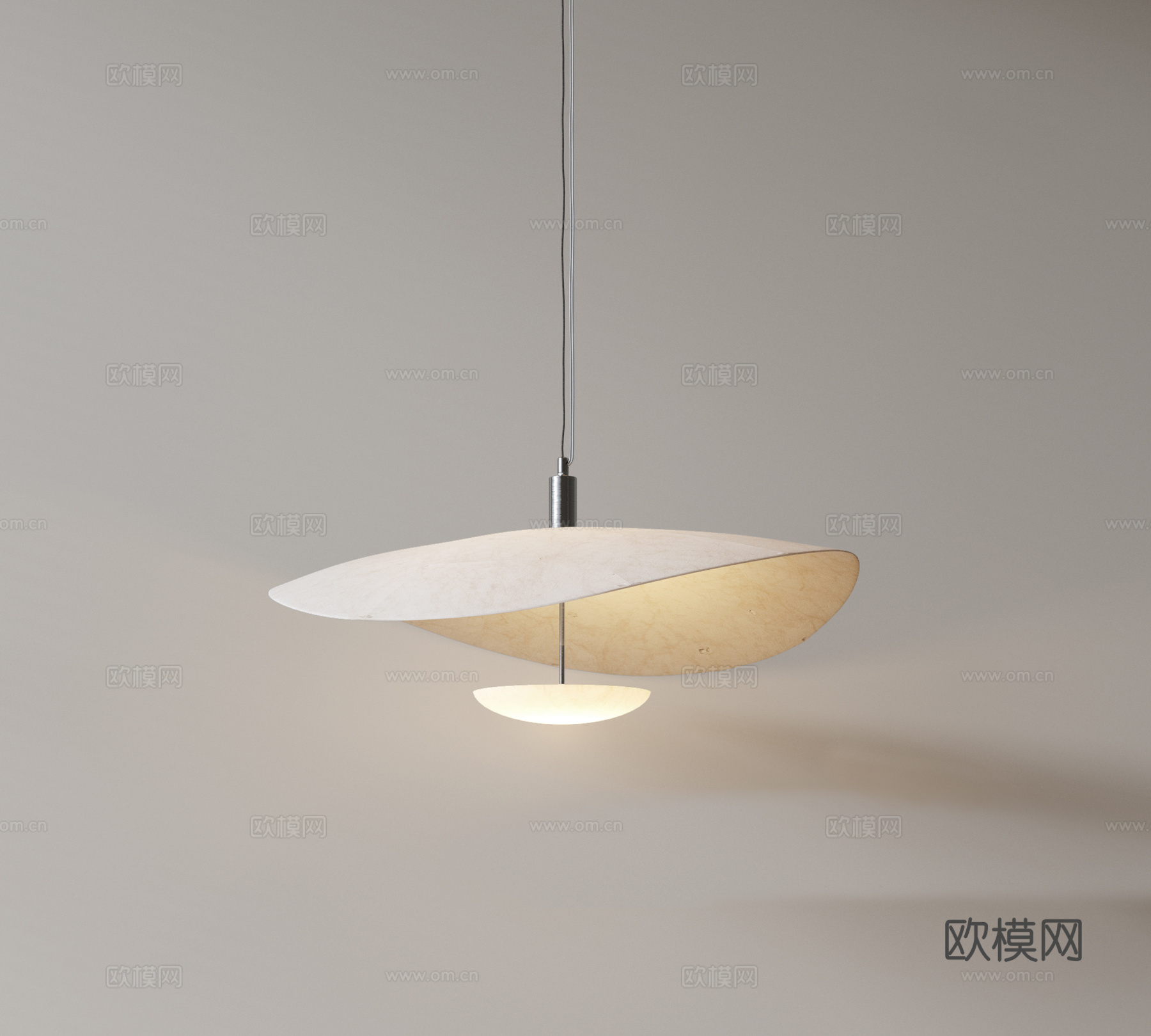 中古风吊灯 餐厅吊灯 卧室吊灯 诧寂风吊灯 艺术吊灯su模型