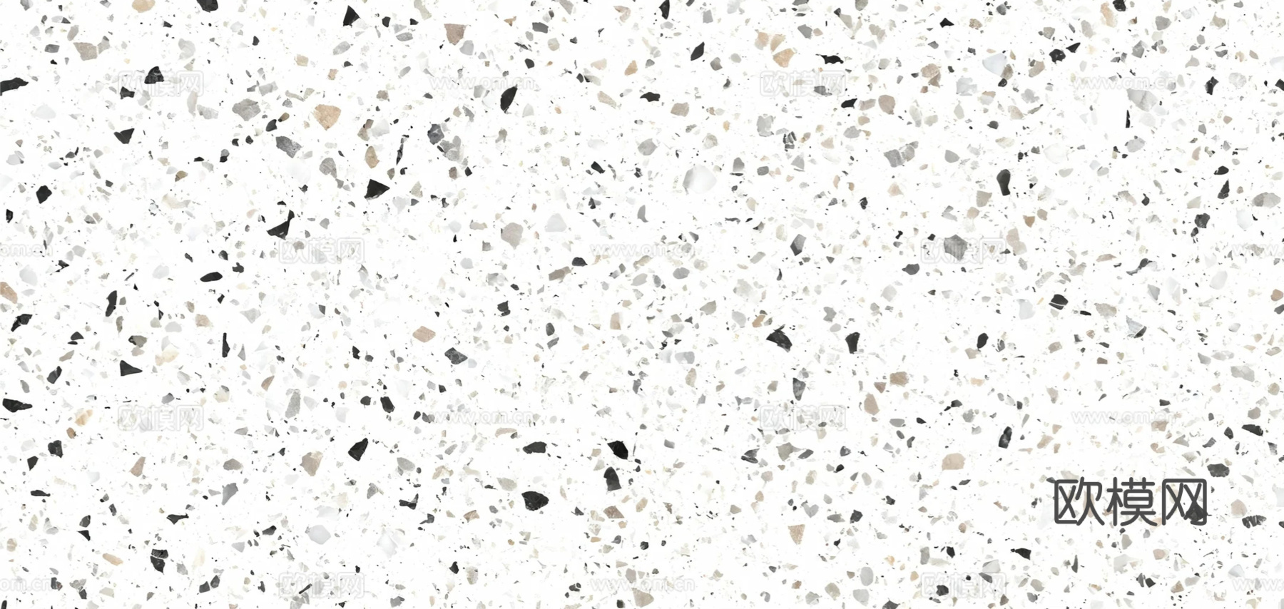 现代简约 奶油白 北欧风 白色水磨石瓷砖 浅色水磨石