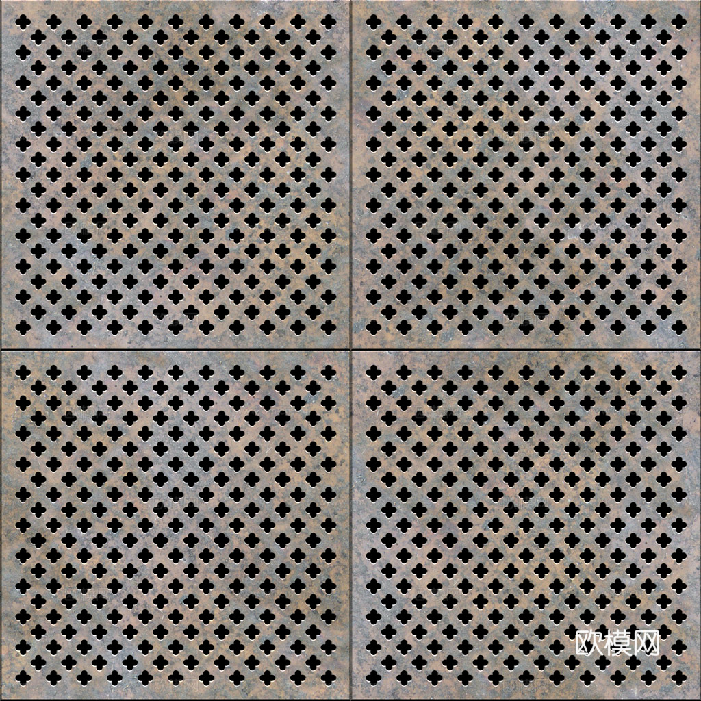 穿孔金属板 洞洞板 镂空金属板 金属网镂空屏风隔断篦子出风口