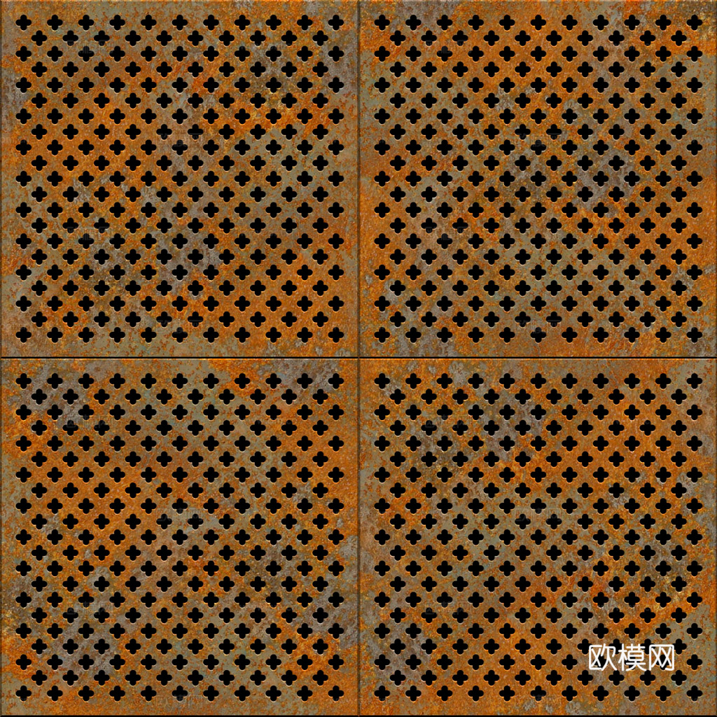 穿孔金属板 洞洞板 镂空金属板 金属网镂空屏风隔断篦子出风口下载