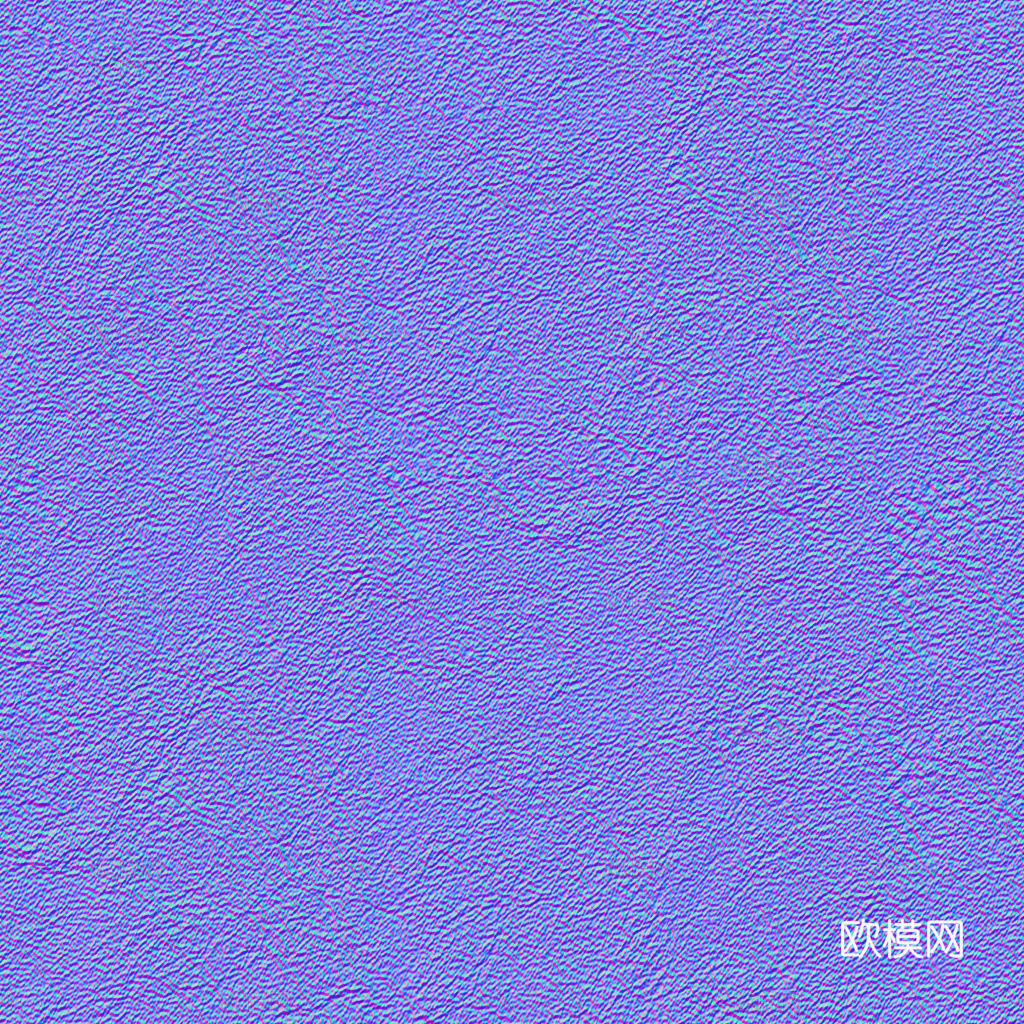 细纹皮革无缝法线贴图