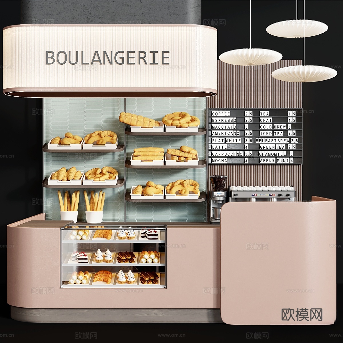 面包坊173d模型下载