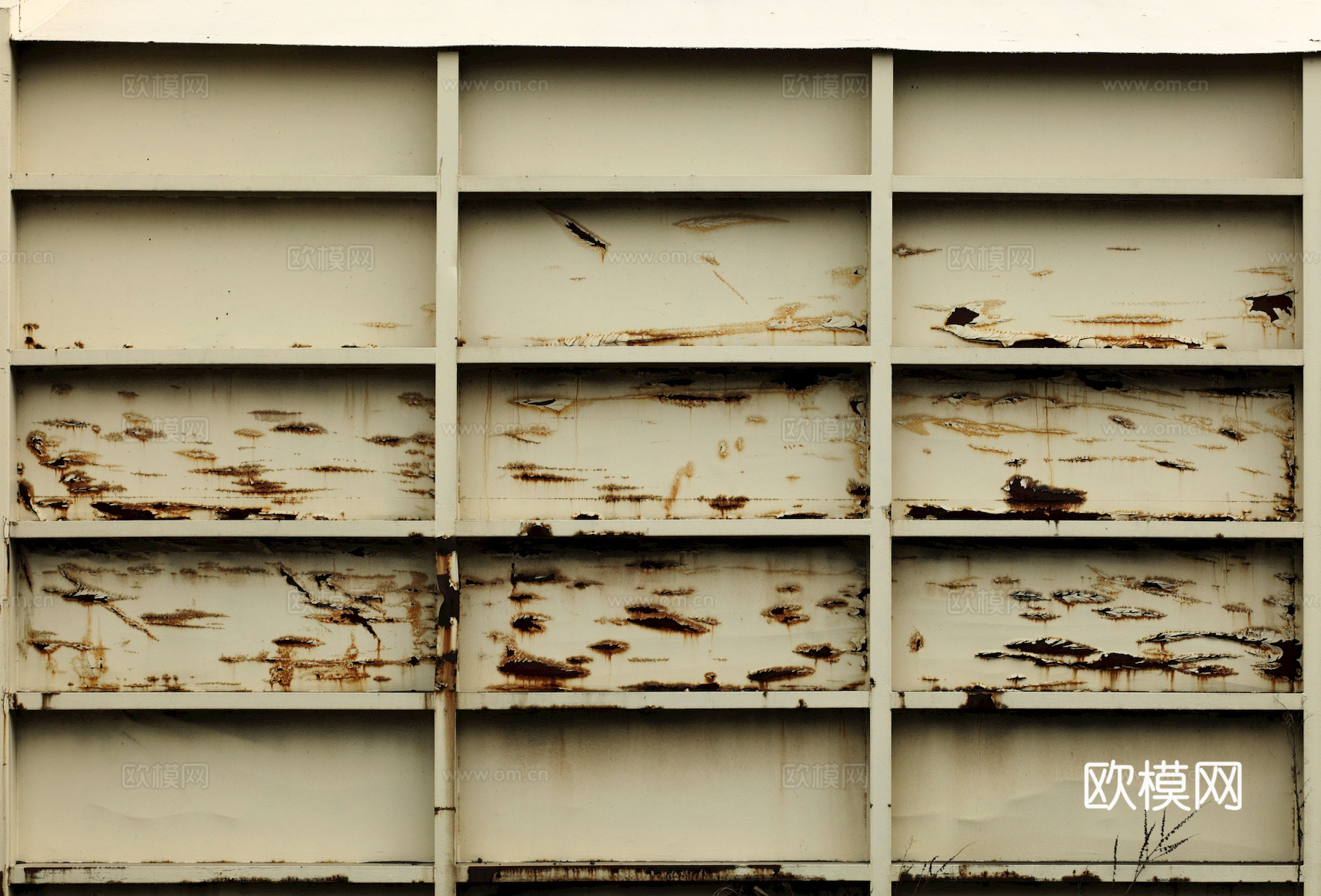 废弃金属锈蚀铁锈破旧金属生锈铁板划痕做旧金属 穿孔花纹金属板下载