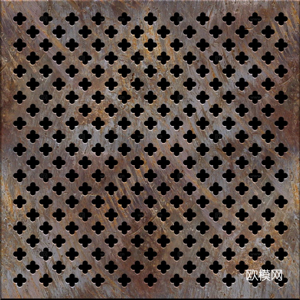 穿孔金属板 洞洞板 镂空金属板 金属网镂空屏风隔断篦子出风口下载