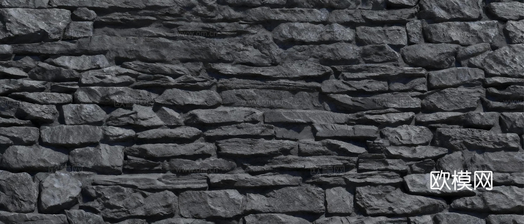 诧寂禅意深灰色毛石文化石 灰色石墙 网红款 外墙石墙 隔断石