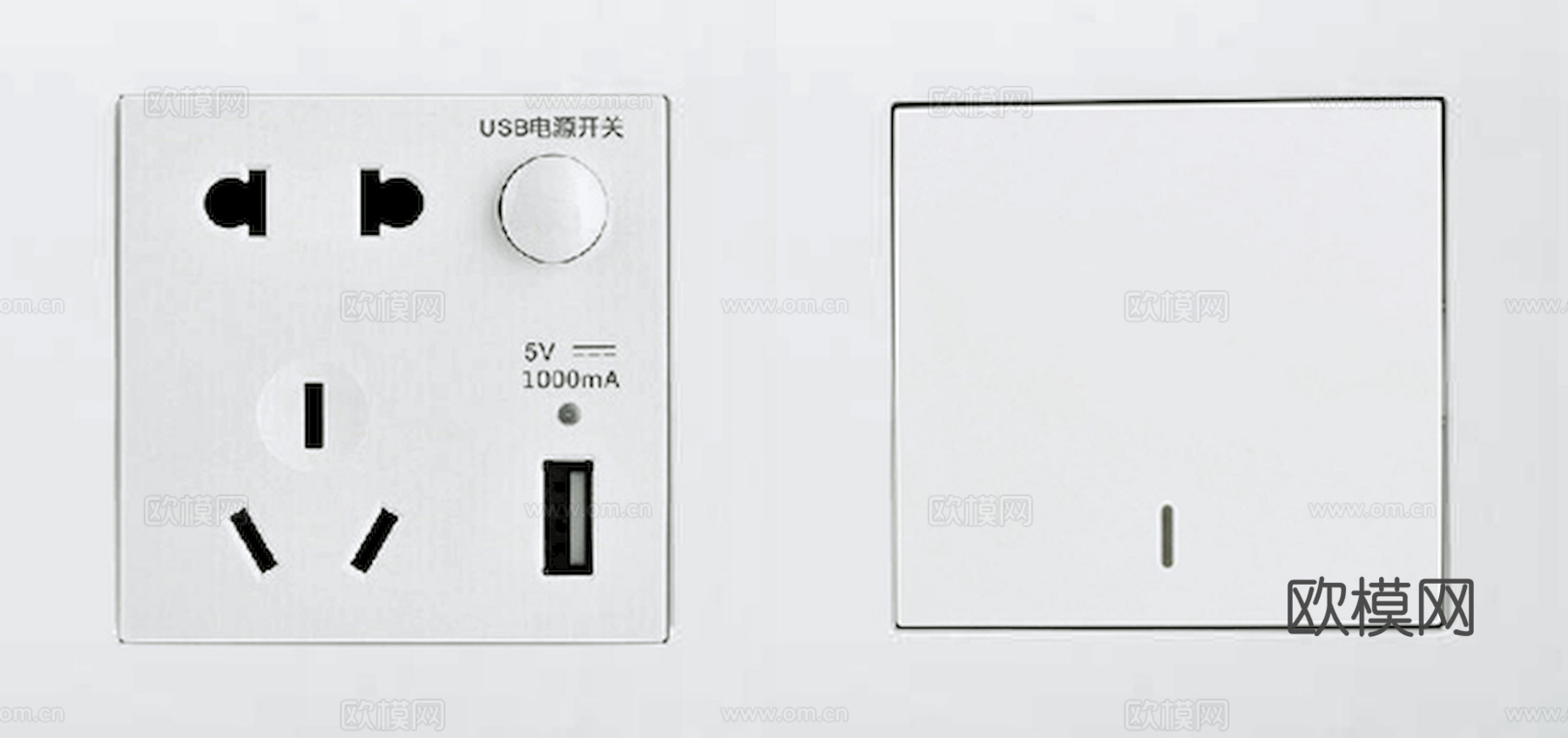 开关插座面板 控制面板 空调调节开关面板 显示面板