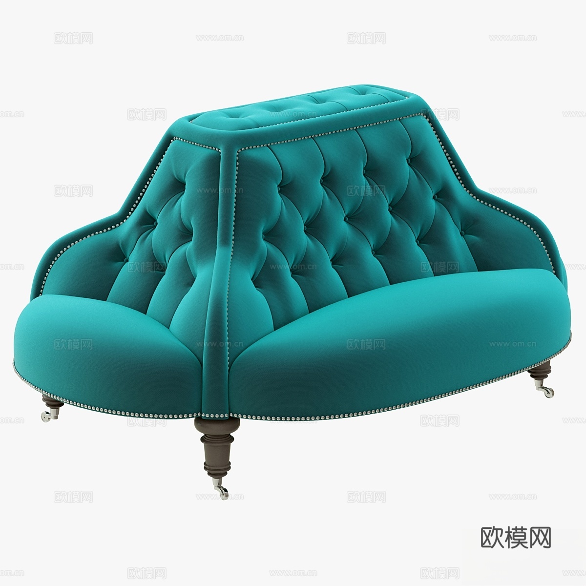 新古典艾克霍尔茨蒙德里安沙发3d模型下载