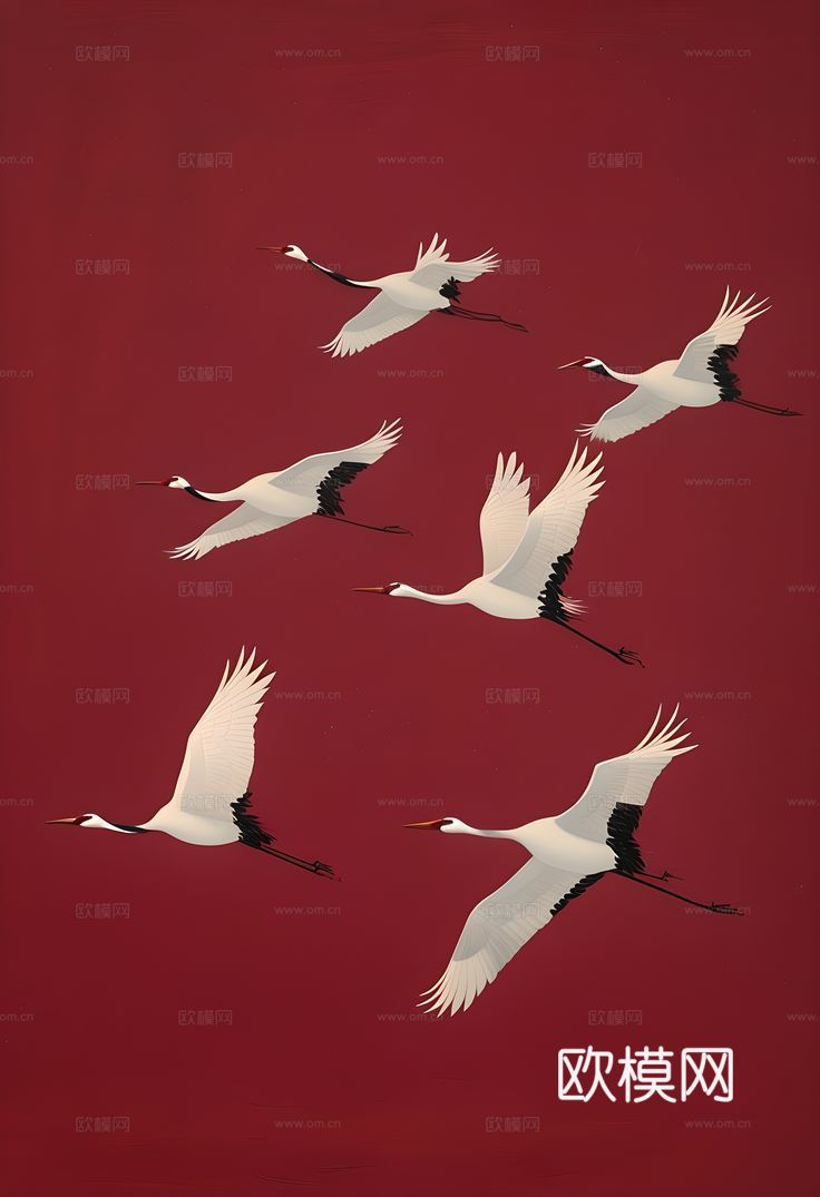 中式屏风、装饰画