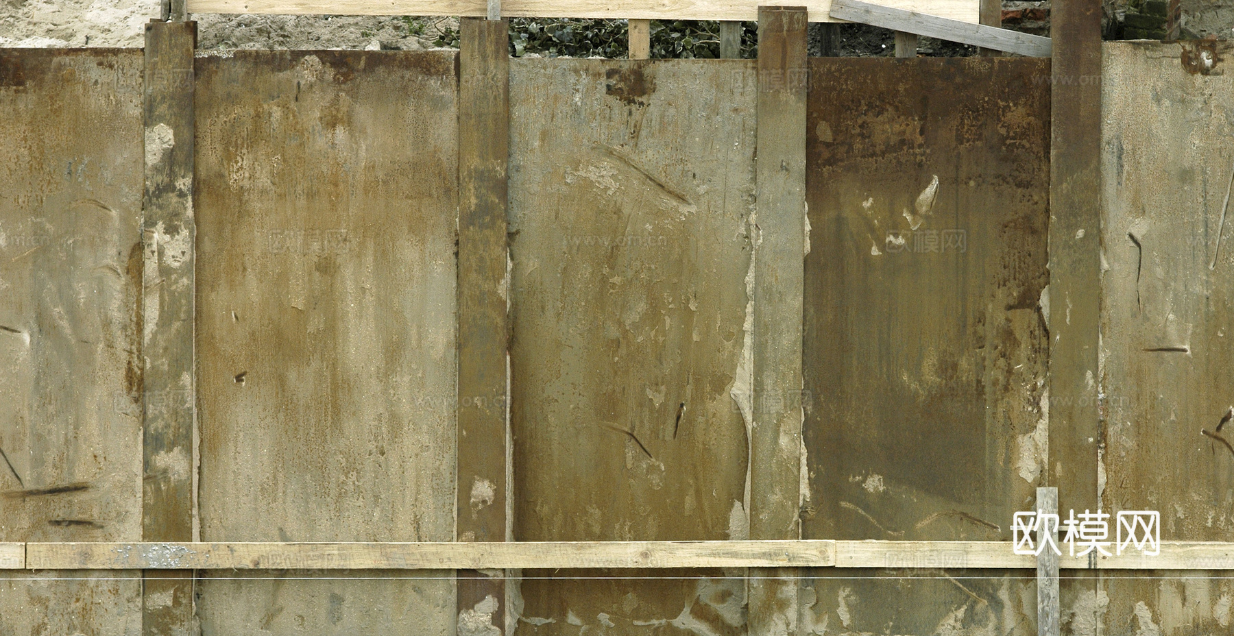 废弃金属锈蚀铁锈破旧金属生锈铁板划痕做旧金属 穿孔花纹金属板下载