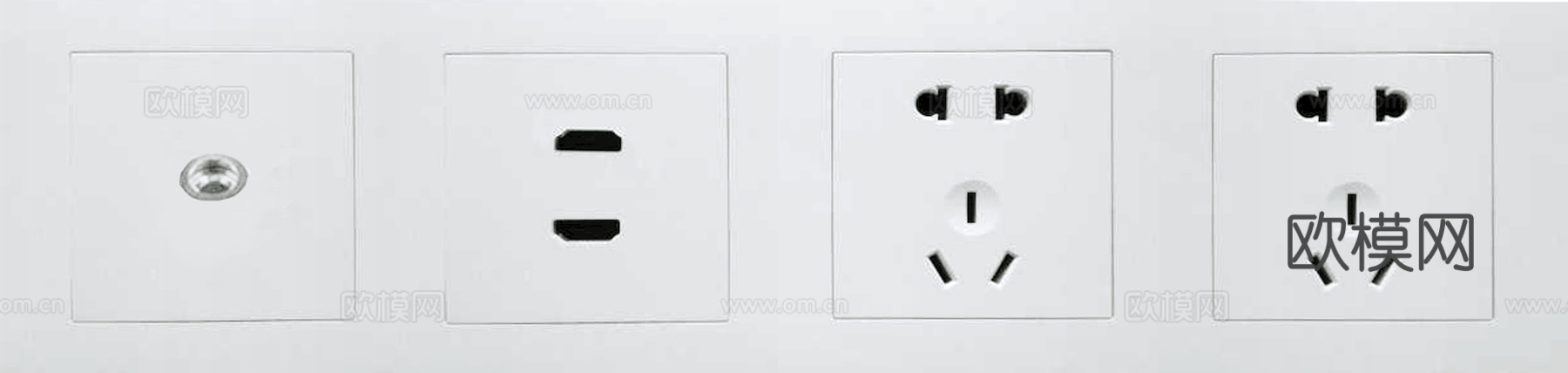 开关插座面板 控制面板 空调调节开关面板 显示面板