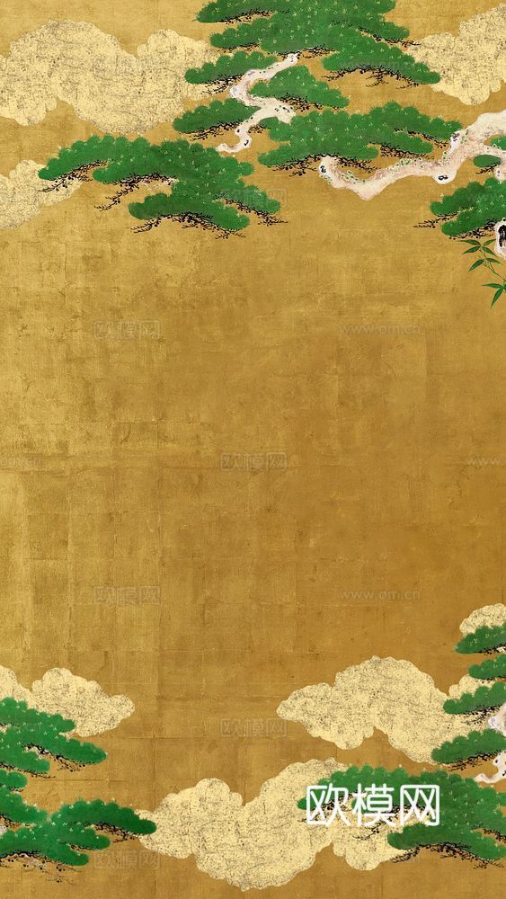 中式屏风、装饰画