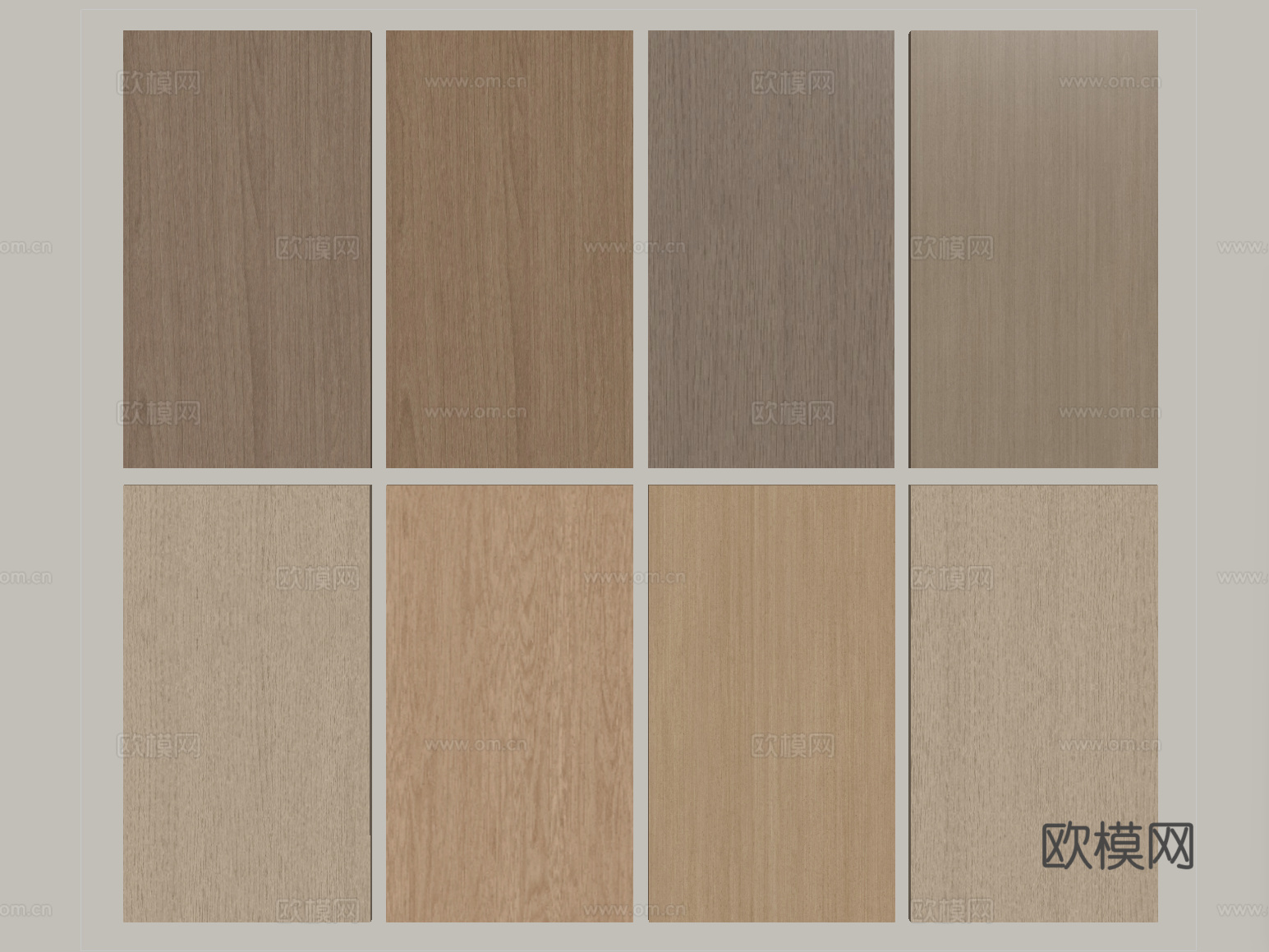 现代木饰面 木饰面护墙板 木饰面背景墙su模型