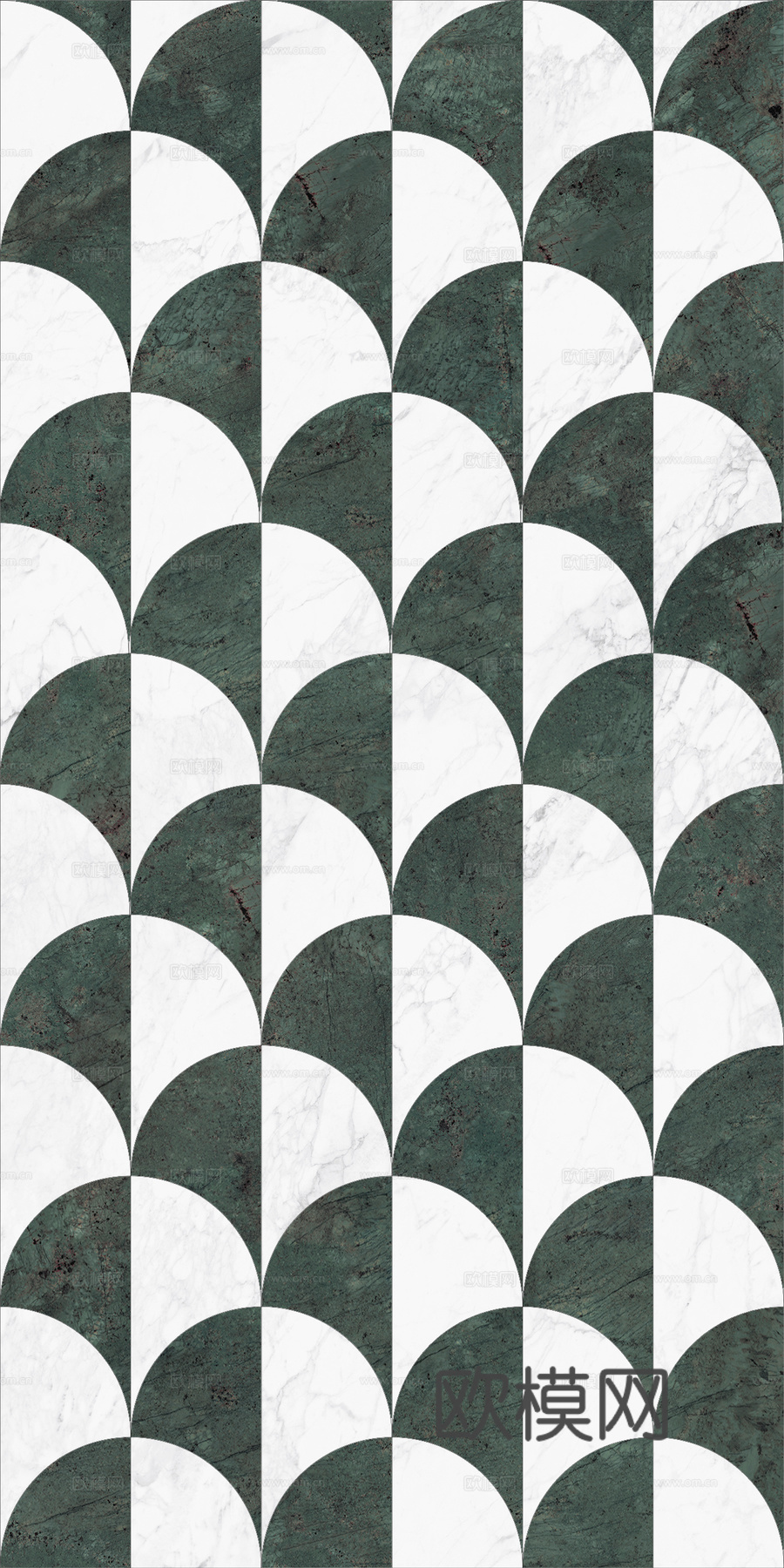 法式复古几何花砖艺术砖贴图