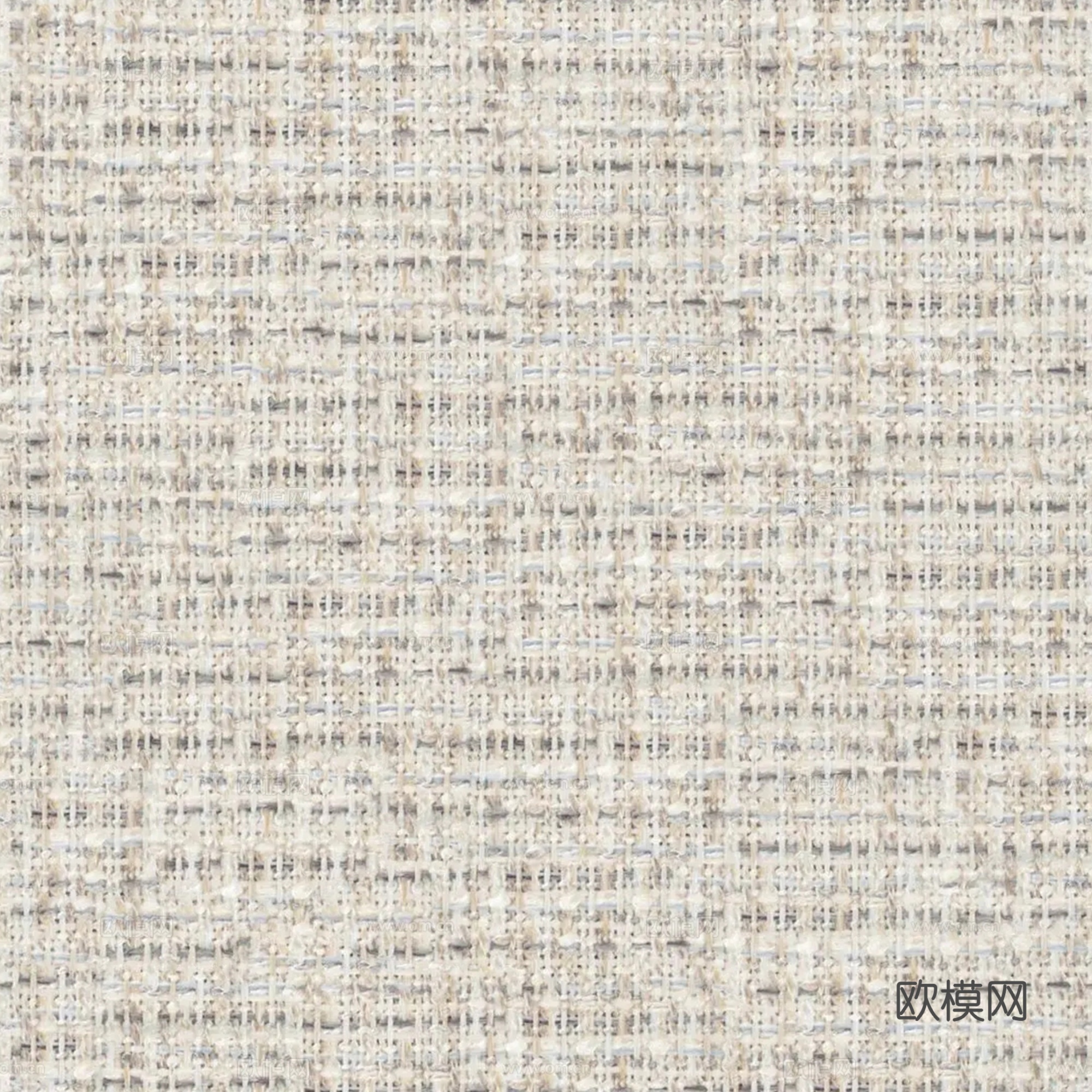 无缝编织棉麻布