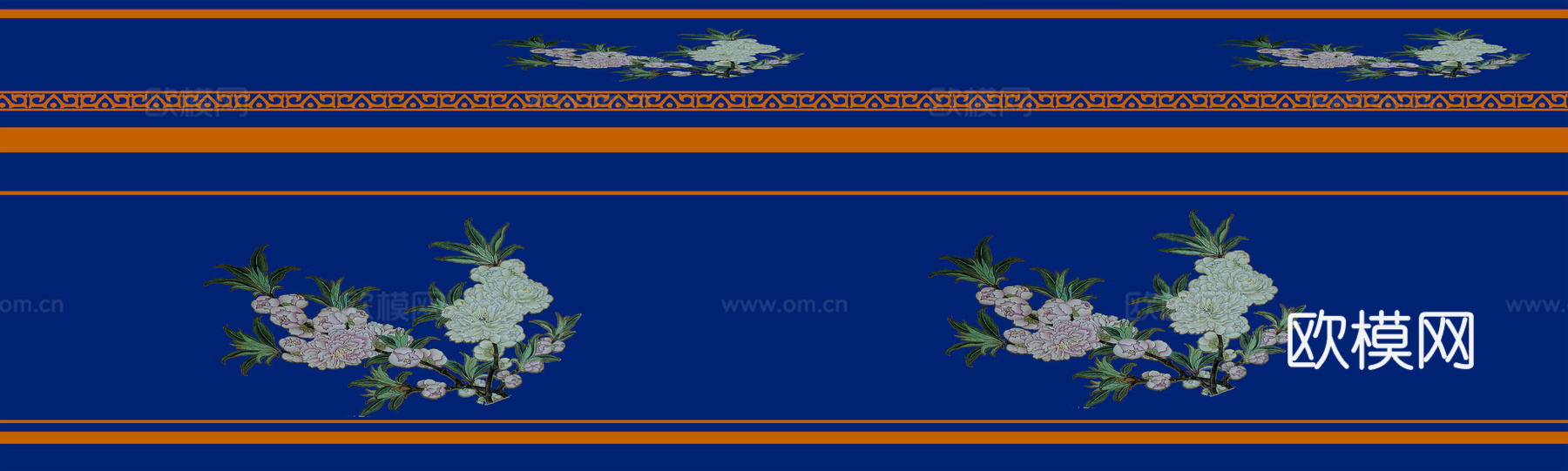 盘子 菜盘 餐盘 古典青花瓷瓷盘图案花纹 陶瓷瓷器花纹