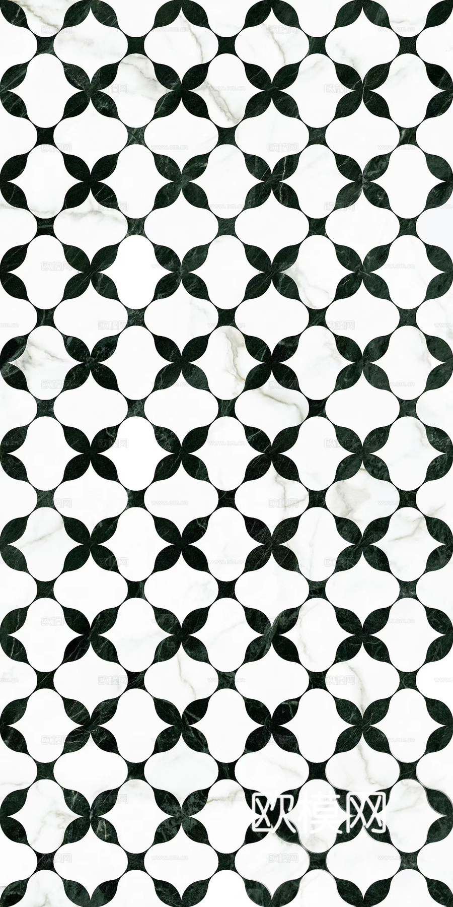 法式无缝地砖拼花艺术砖贴图