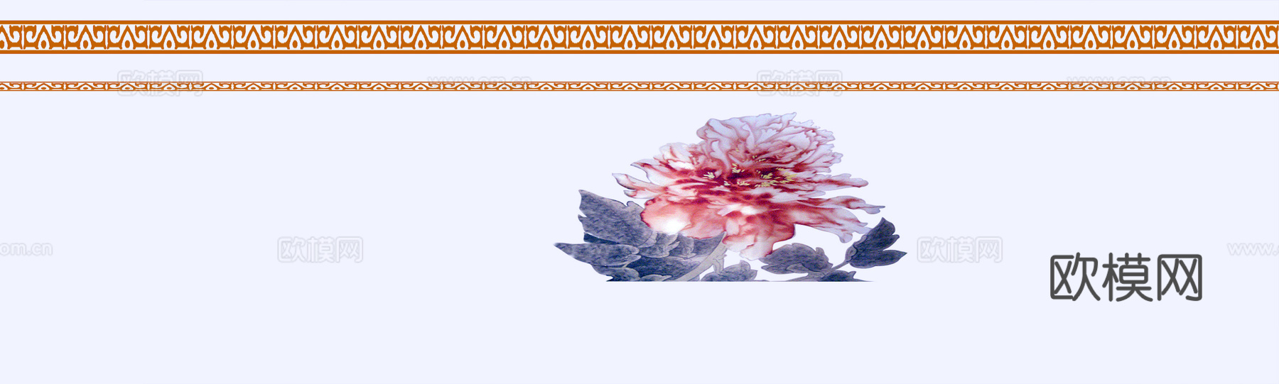 盘子 菜盘 餐盘 古典青花瓷瓷盘图案花纹 陶瓷瓷器花纹下载